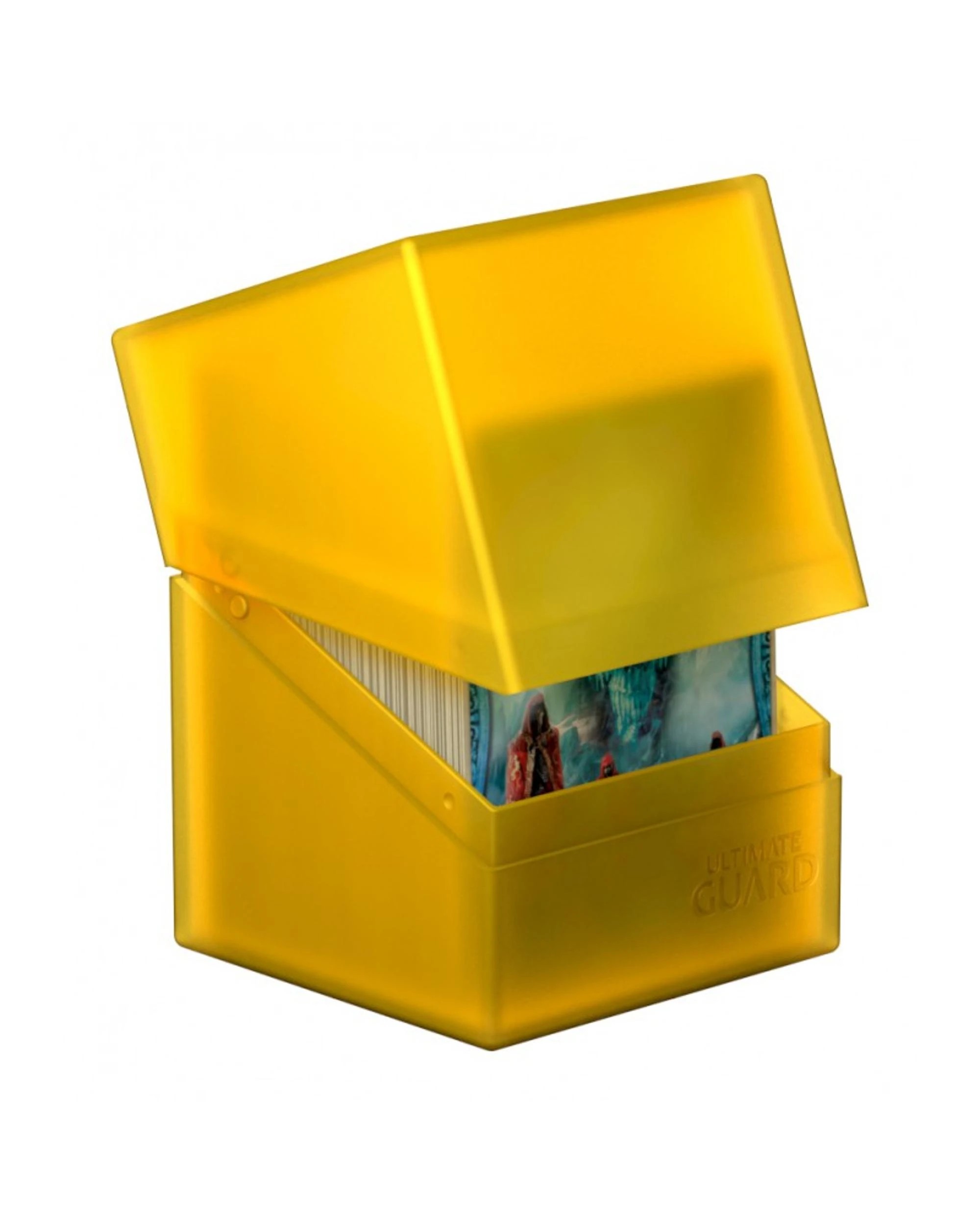 5 Ultimate Guard Boulder 100+ Deck Case - Amber, 5 of 6