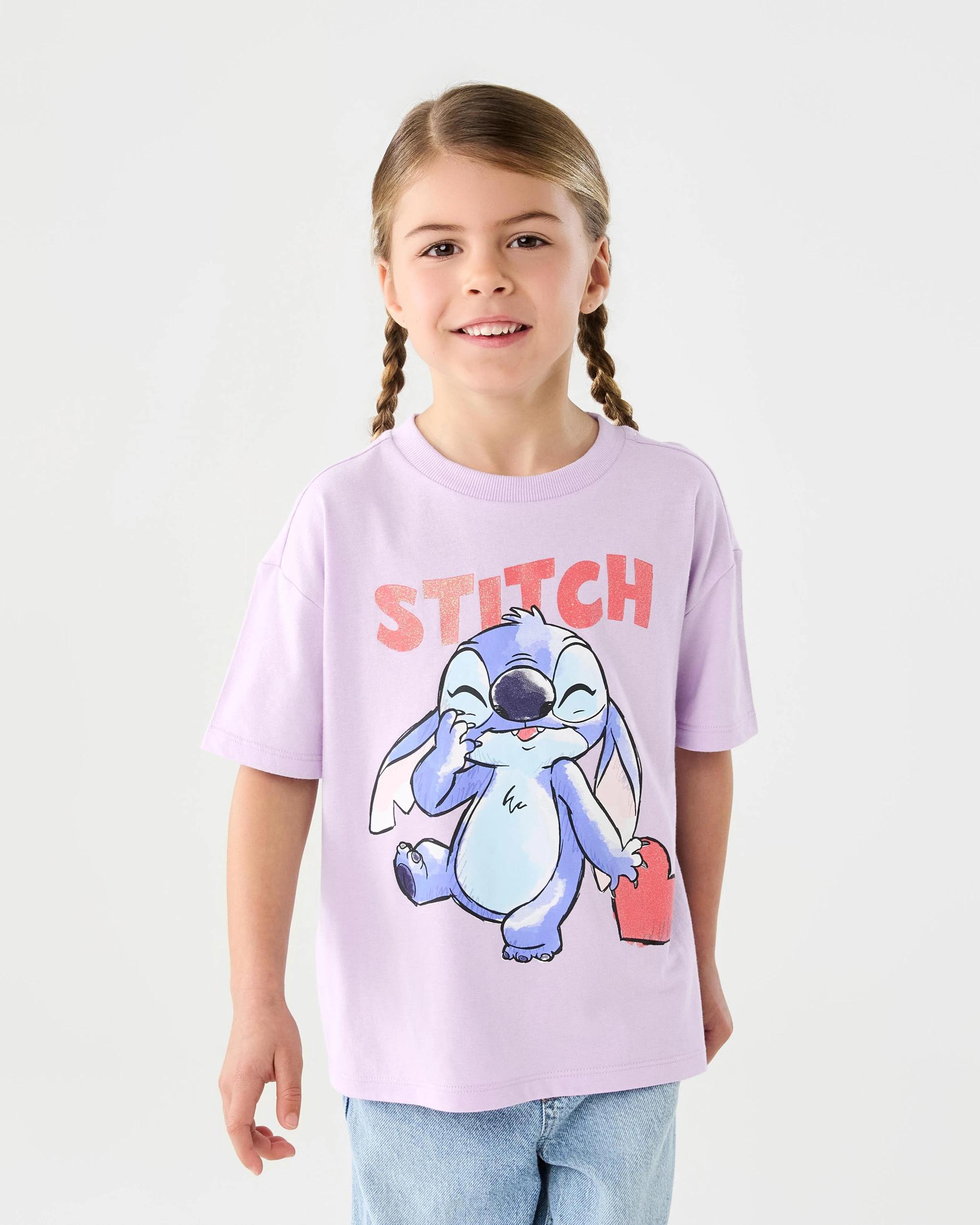 1 Disney Lilo & Stitch License T-shirt Stitch, 1 of 8