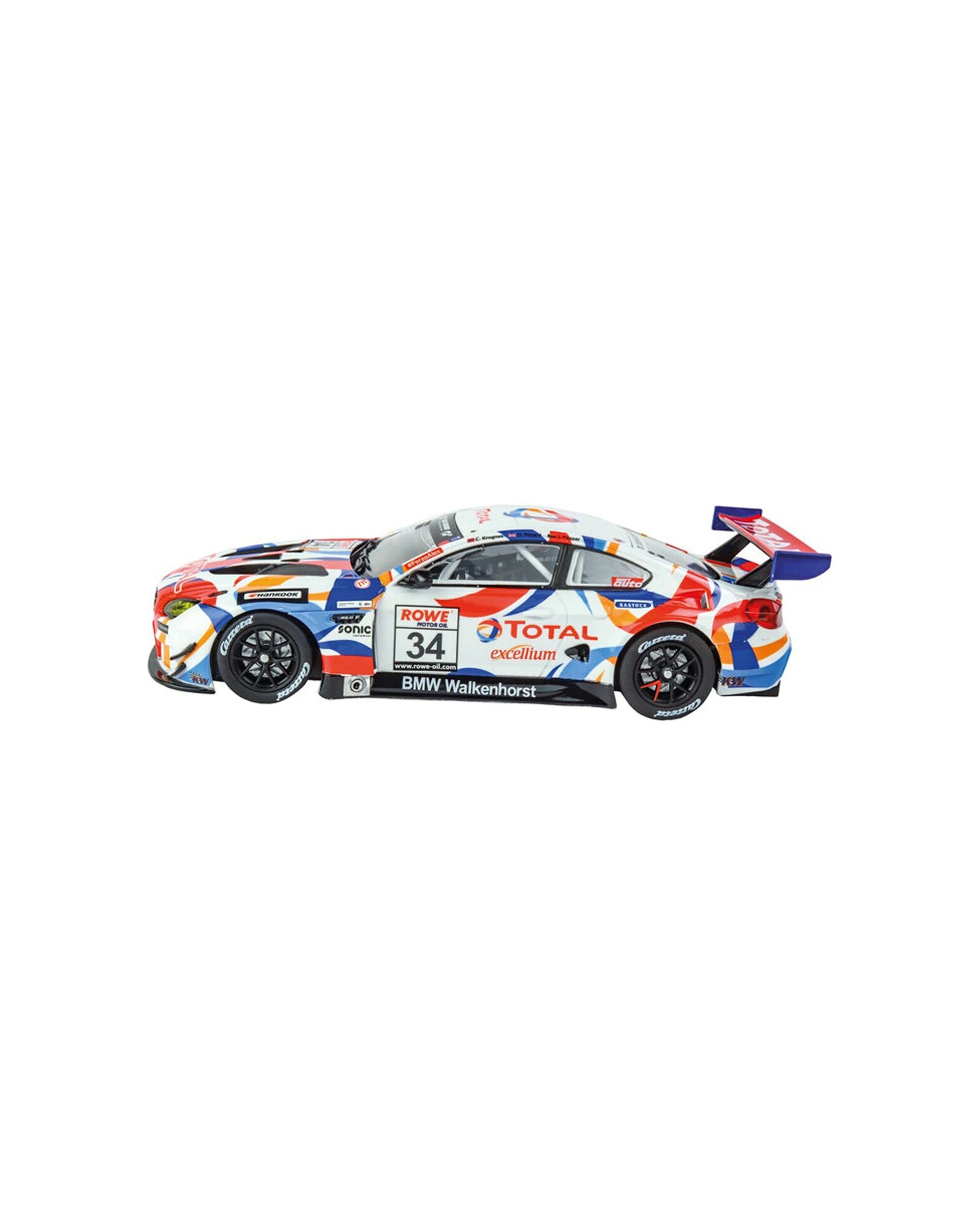 2 Carrera BMW M6 GT3 Walkenhorst MS No. 34 Slot Car Evolution Lights 1.32
 - multi, 2 of 5