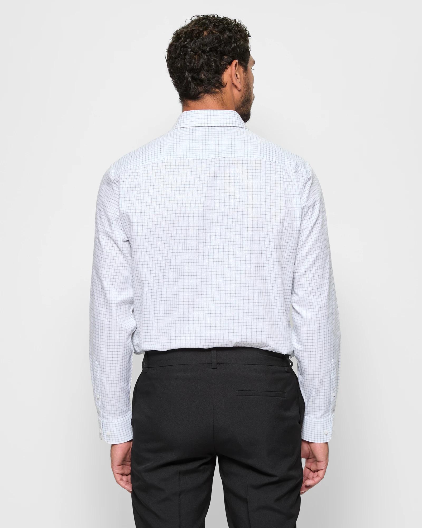 4 Long Sleeve Tattersall Shirt - Preview JUNGLE, 4 of 5