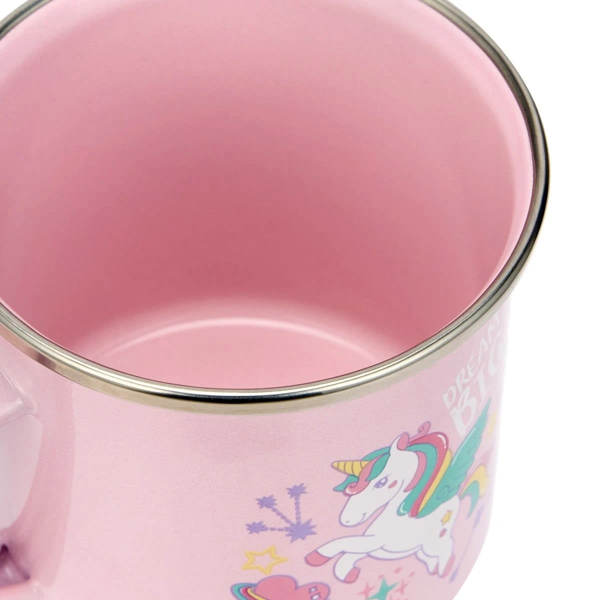 3 330ml Enamel Mug - Assorted, 3 of 3