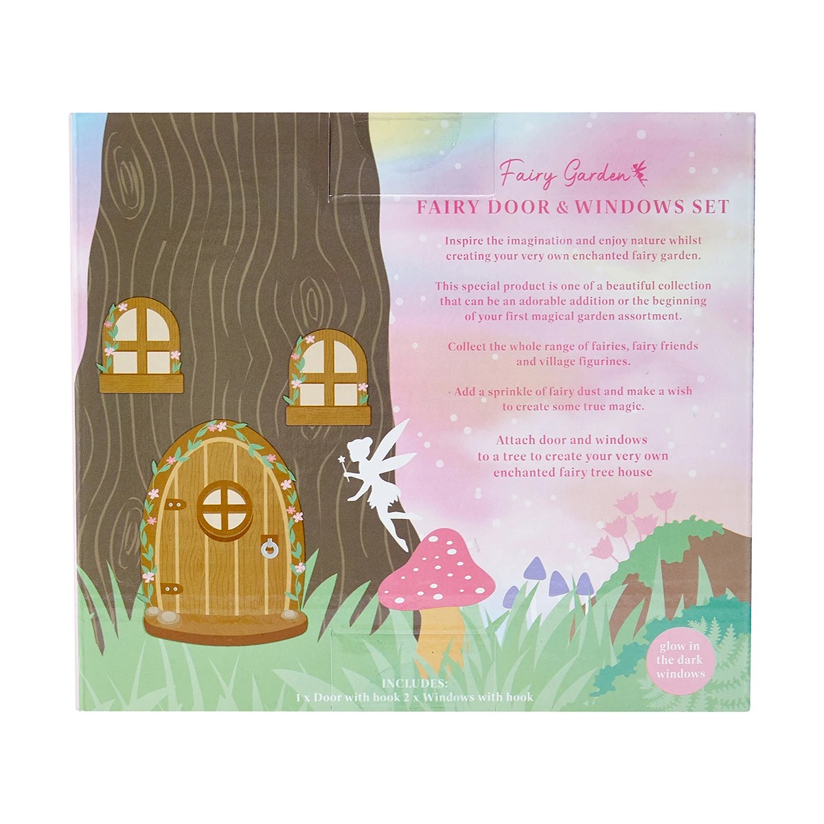 9 Fairy Garden: Fairy Door and Windows Set, 9 of 9