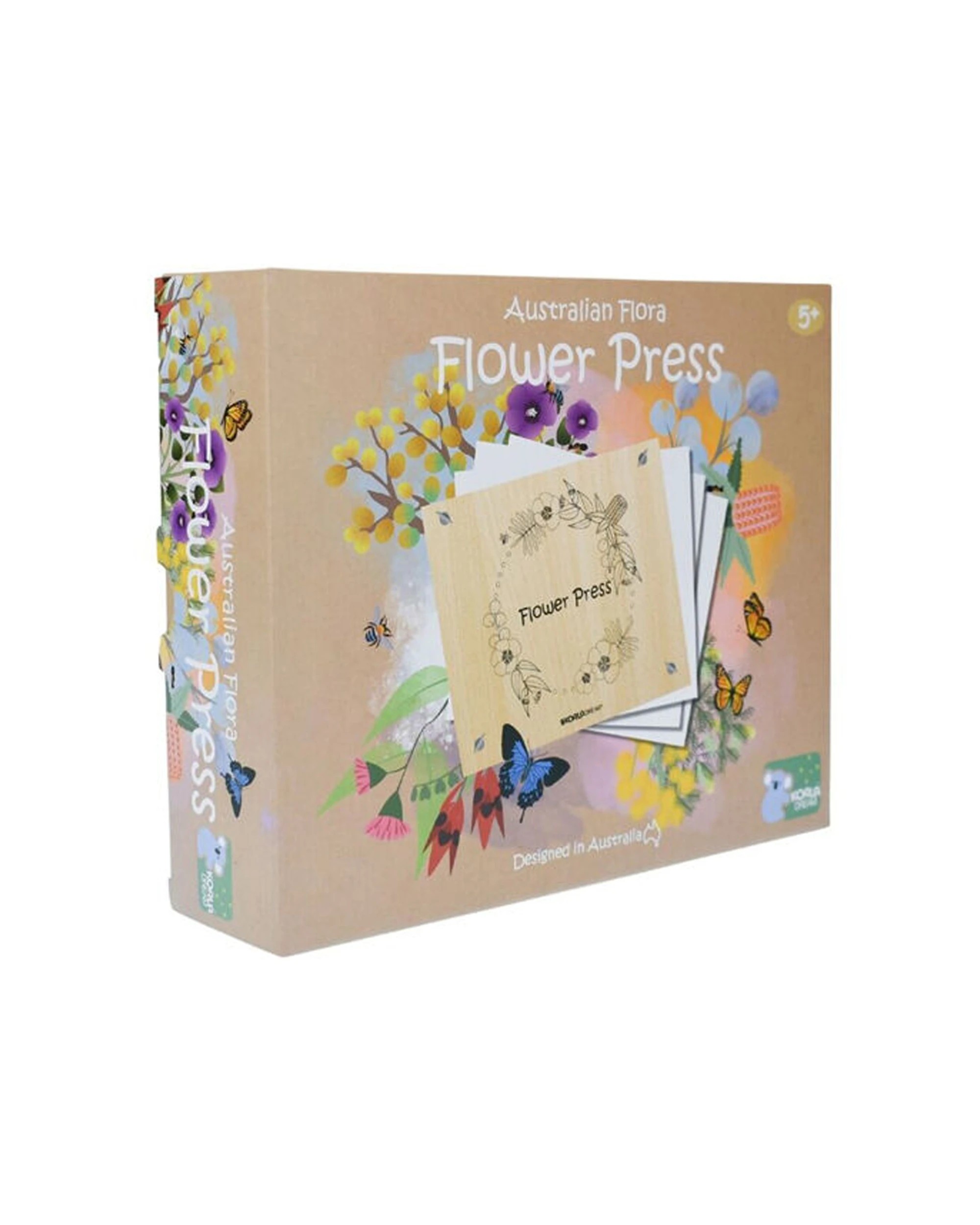 2 Kaper Kidz Australian Flora Flower Press Craft Kit Creativity Kids Activity - Natural, 2 of 7