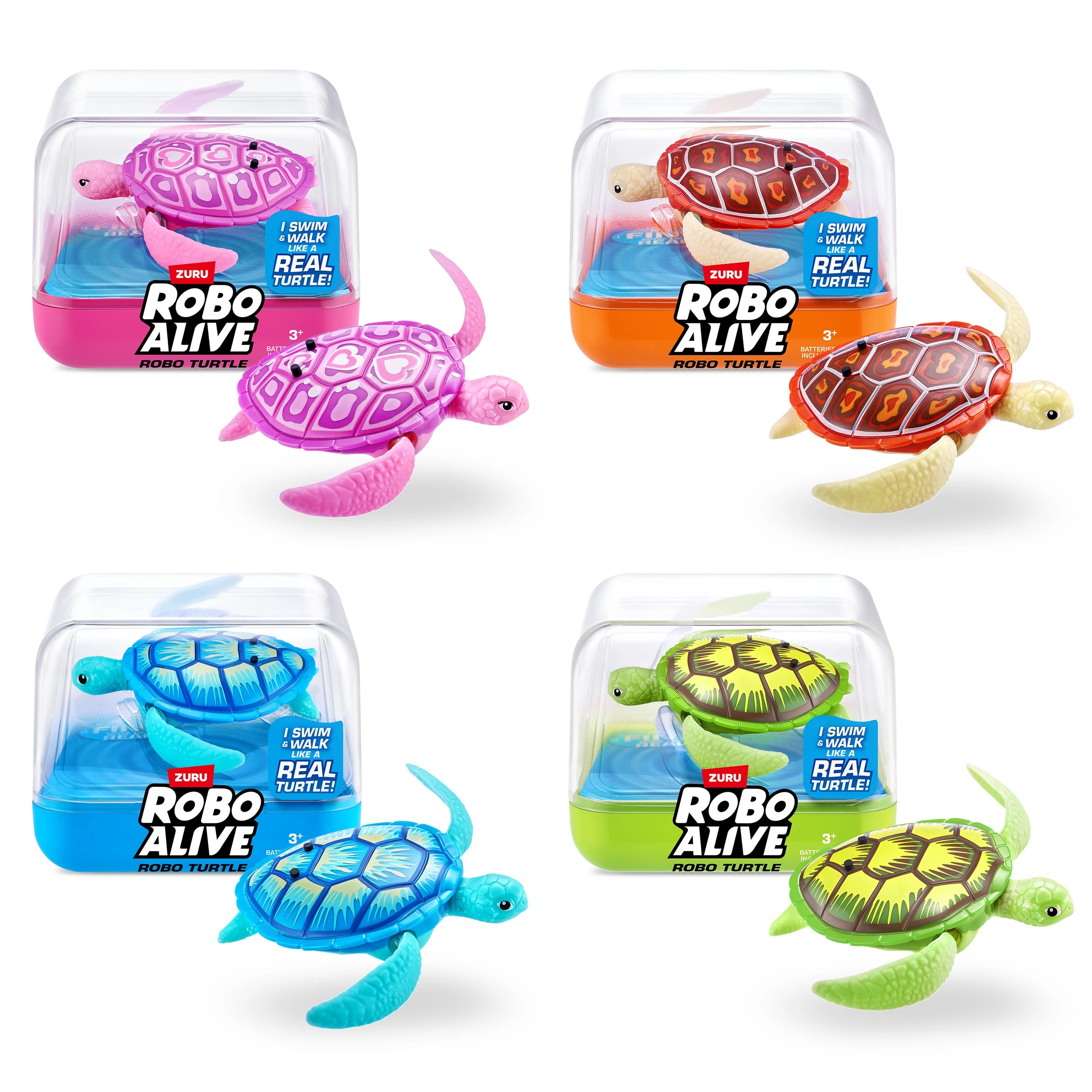 1 Zuru Robo Alive Water Activated Turtle - Assorted, 1 of 6