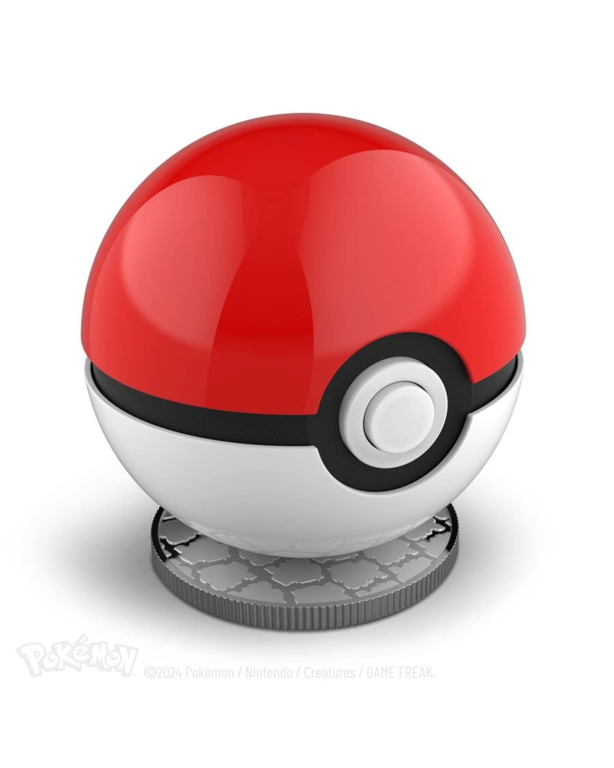 3 Pokemon Poke Ball Mini Diecast Electronic Replica, 3 of 6