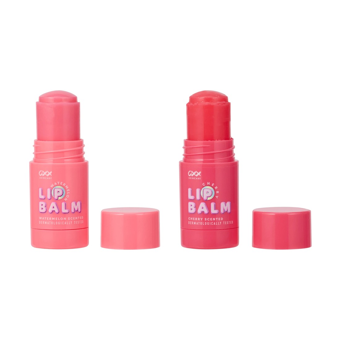 2 OXX SKincare Lip Balm Duo - Cherry and Watermelon Scented, 2 of 7
