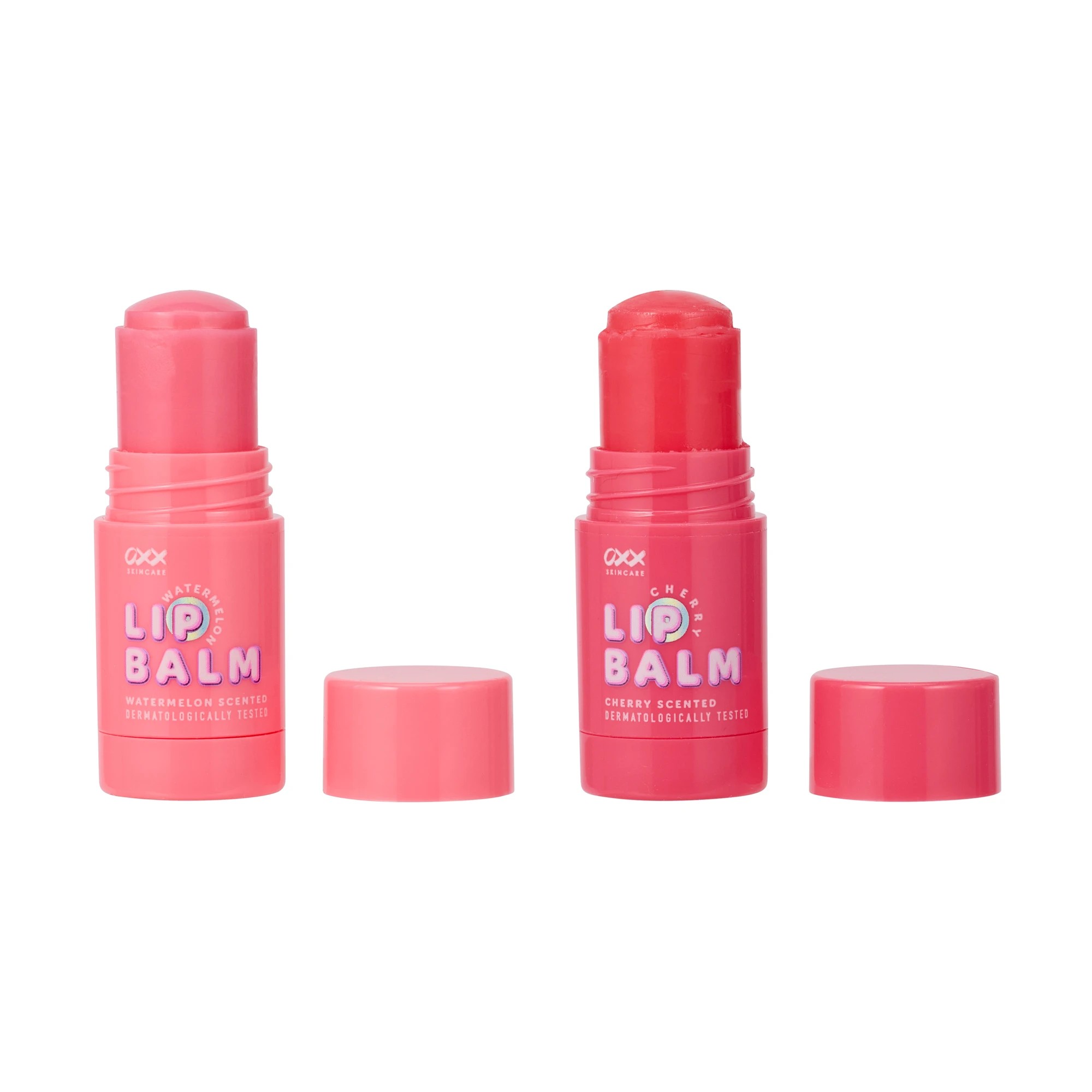 2 OXX SKincare Lip Balm Duo - Cherry and Watermelon Scented, 2 of 7