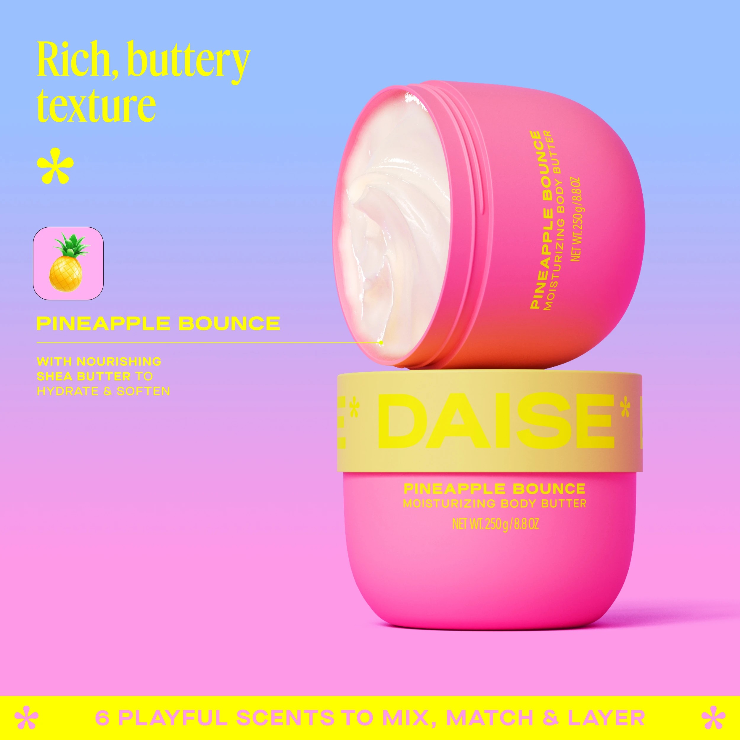 9 DAISE Moisturizing Body Butter 250g - Pineapple Bounce, 9 of 10