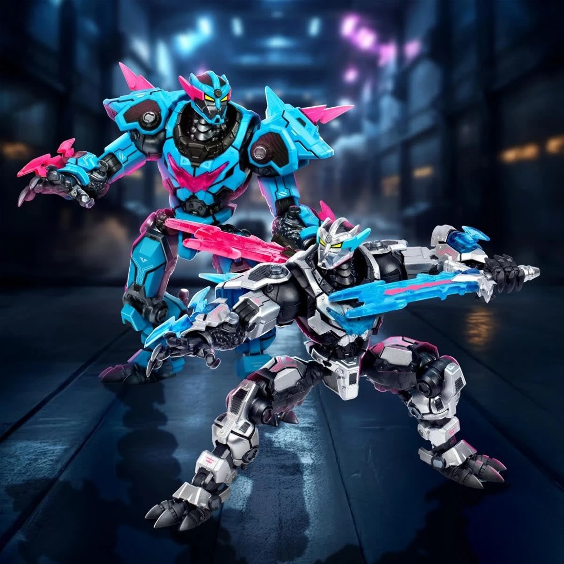 6 MrBeast Lab Platinum Series S2 W1 Collector Figure Panther Set - Assorted, 6 of 10