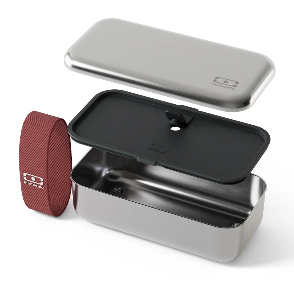3 Monbento Mb Sense Bento Box - Pink, 3 of 5