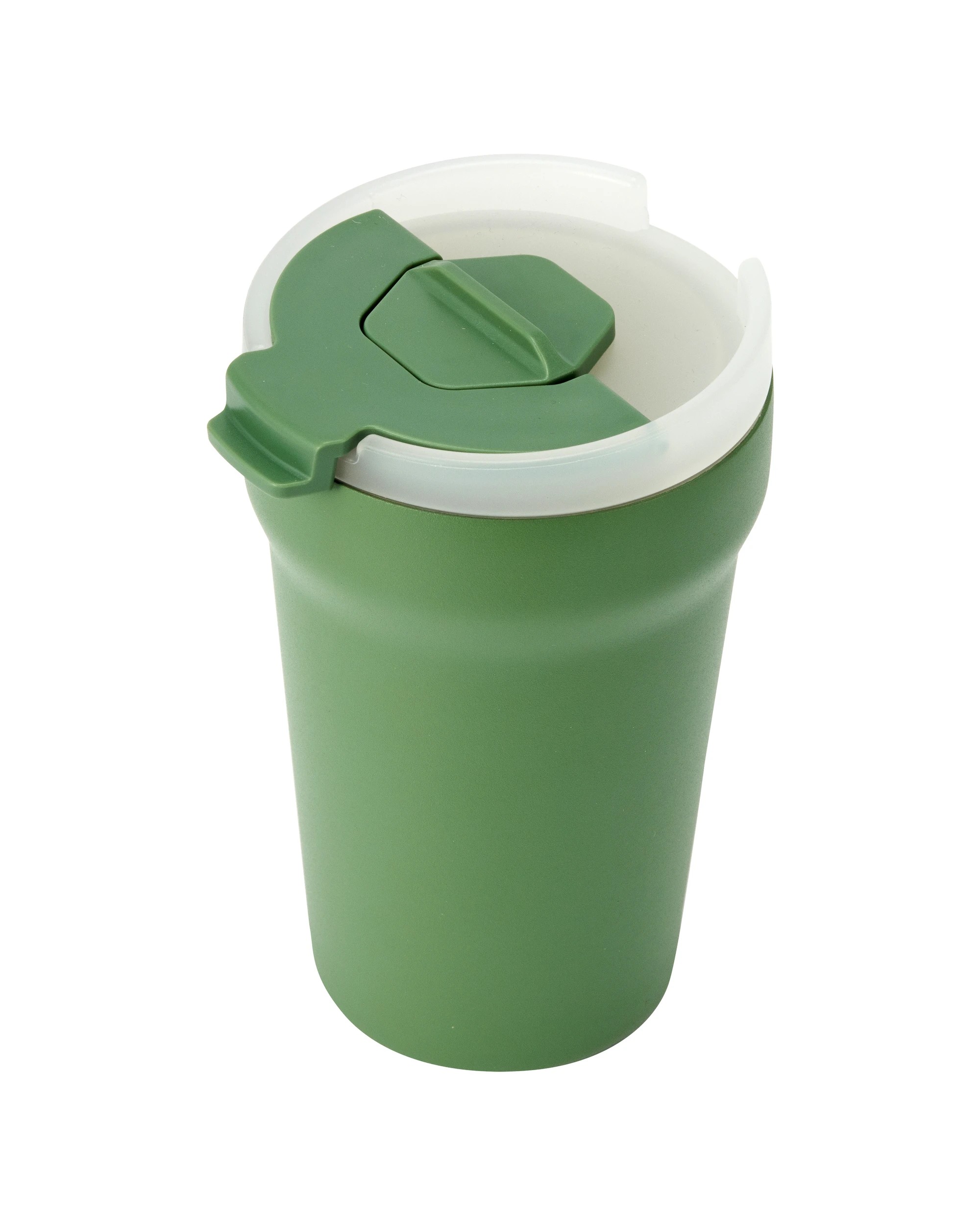 1 350ml Ceramic Coating Coffee Cup - Green, 1 of 6