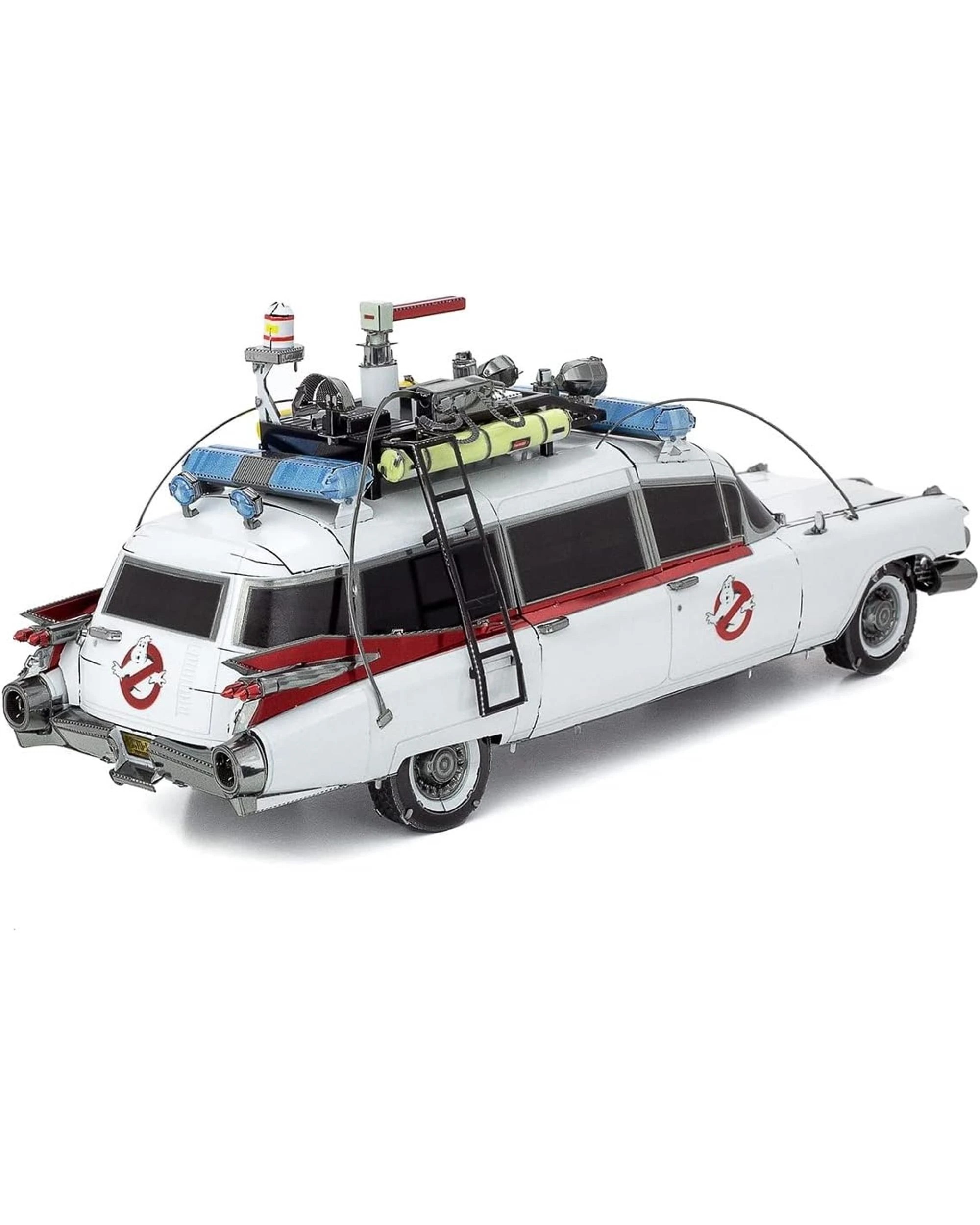 6 Metal Earth Premium Series Ghostbusters ECTO-1 Steel Model Kit, 6 of 7