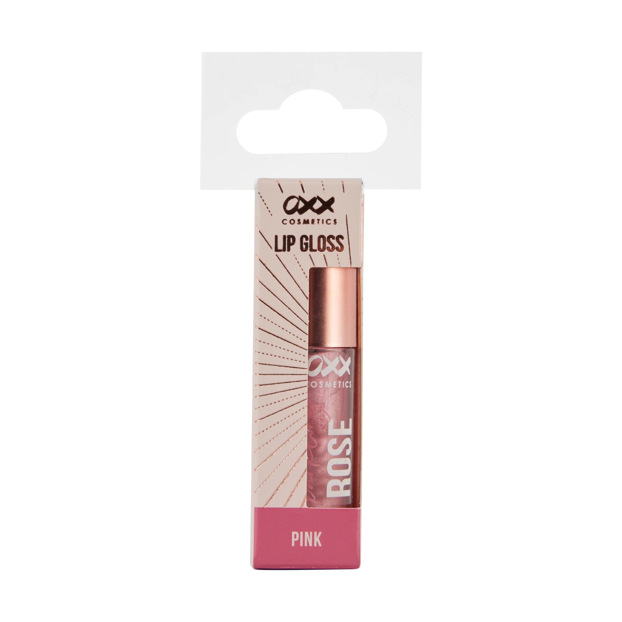 1 OXX Cosmetics Sparkling Rose Lip Gloss - Pink, 1 of 7