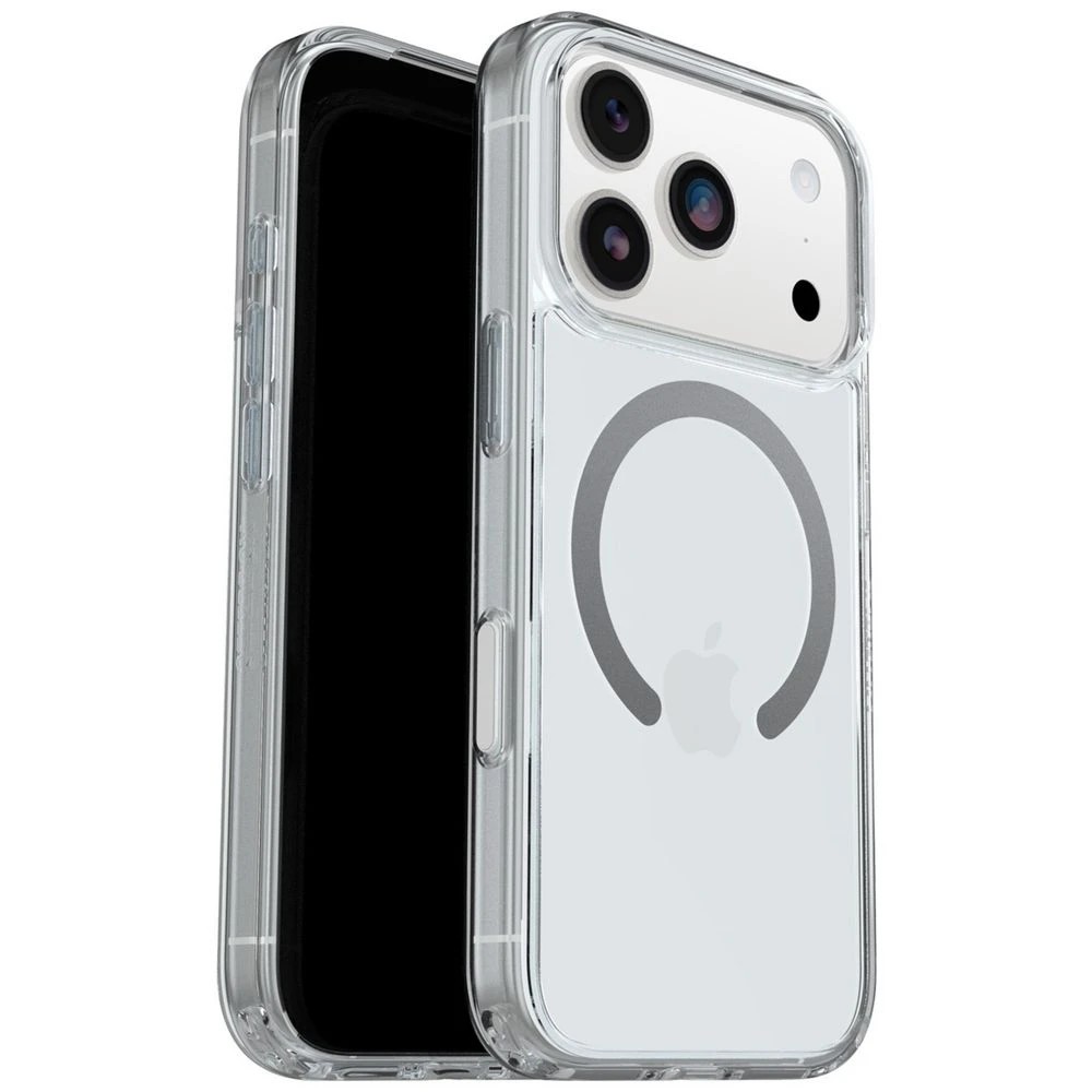2 OtterBox Symmetry MagSafe Case iPhone 17 Pro Clear, 2 of 5