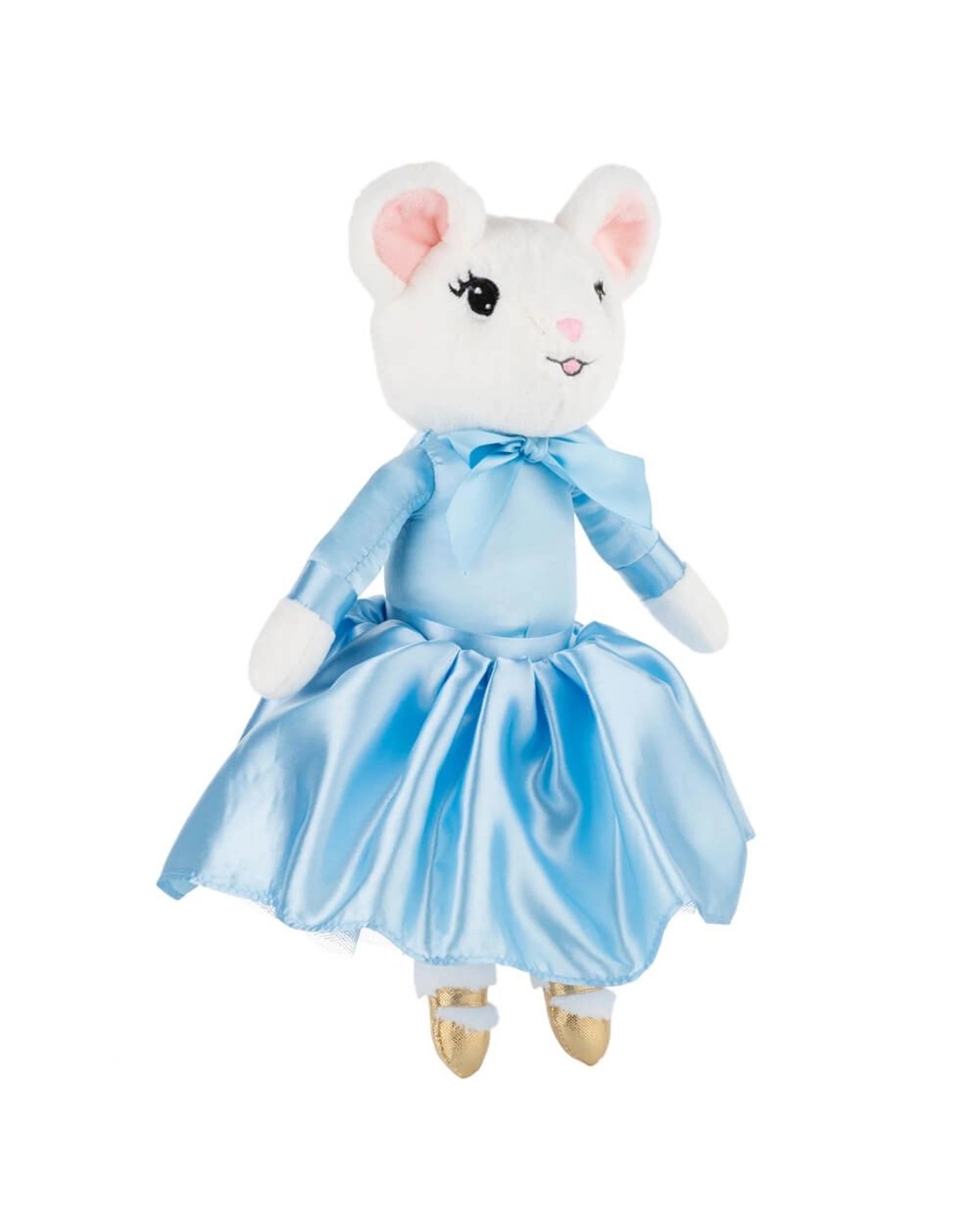 3 Claris the Chicest Mouse in Paris Tres Belle Blue 30cm Plush, 3 of 8