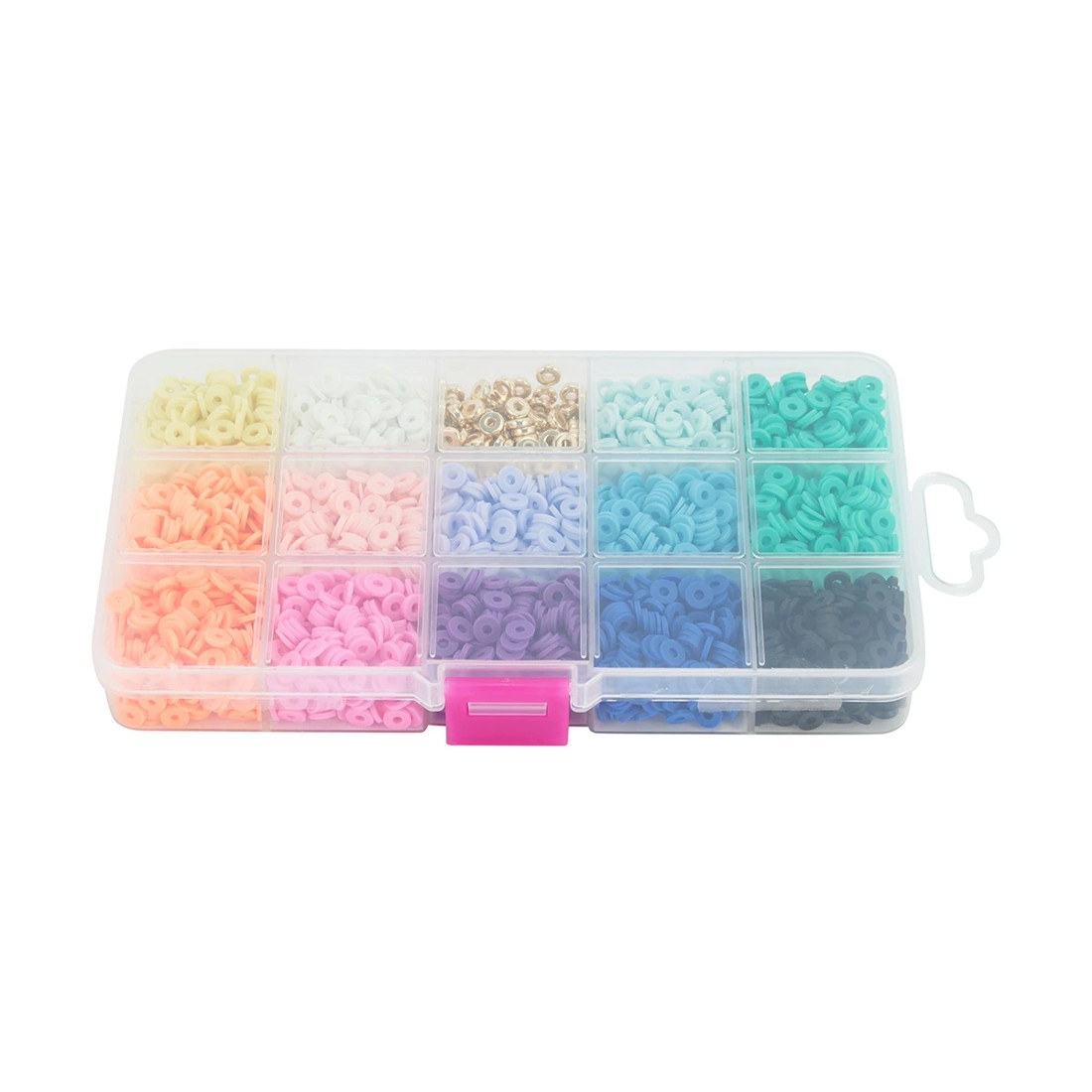 4 Clay Beads, 4 of 8