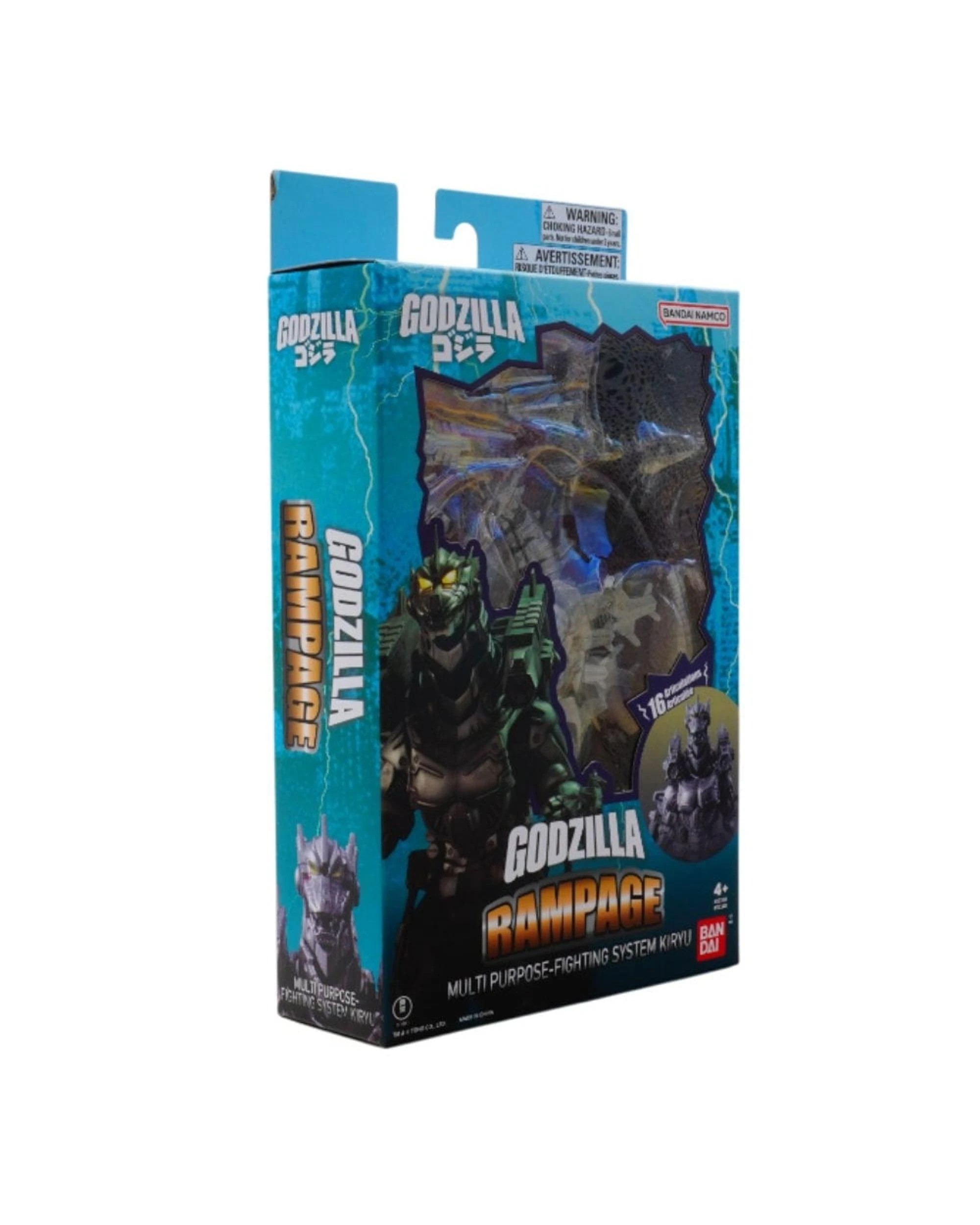 1 Bandai Godzilla Rampage Mechagodzilla 2003 6 inch Action Figure, 1 of 3