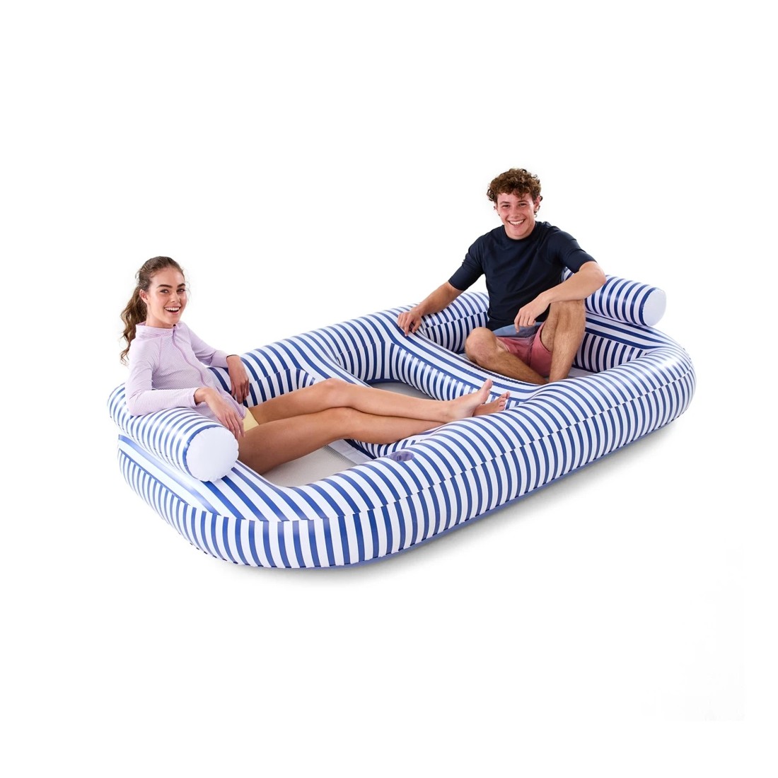 1 Inflatable 2 Person Lounger, 1 of 10