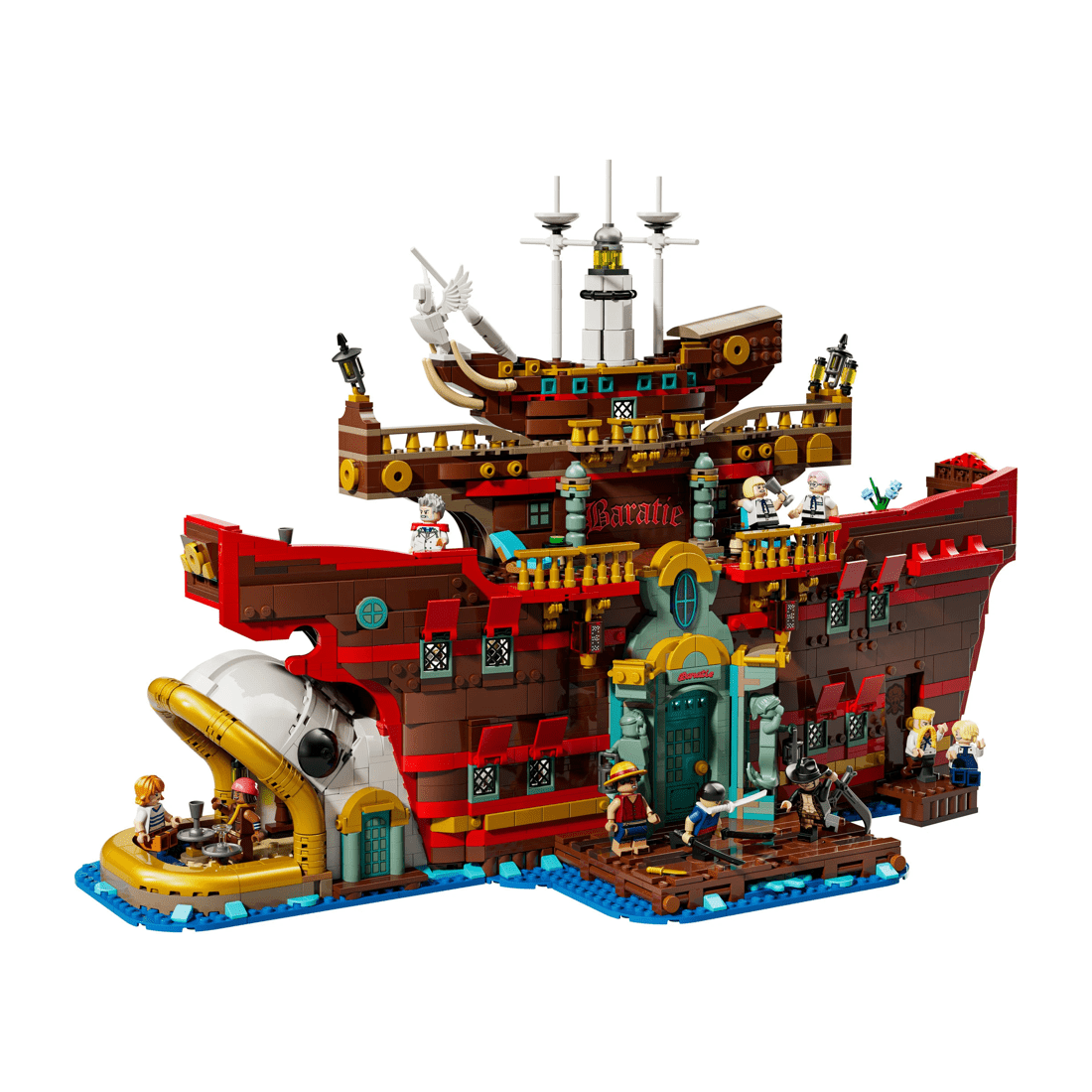 2 LEGO ONE PIECE The Baratie Floating Restaurant 75640, 2 of 10