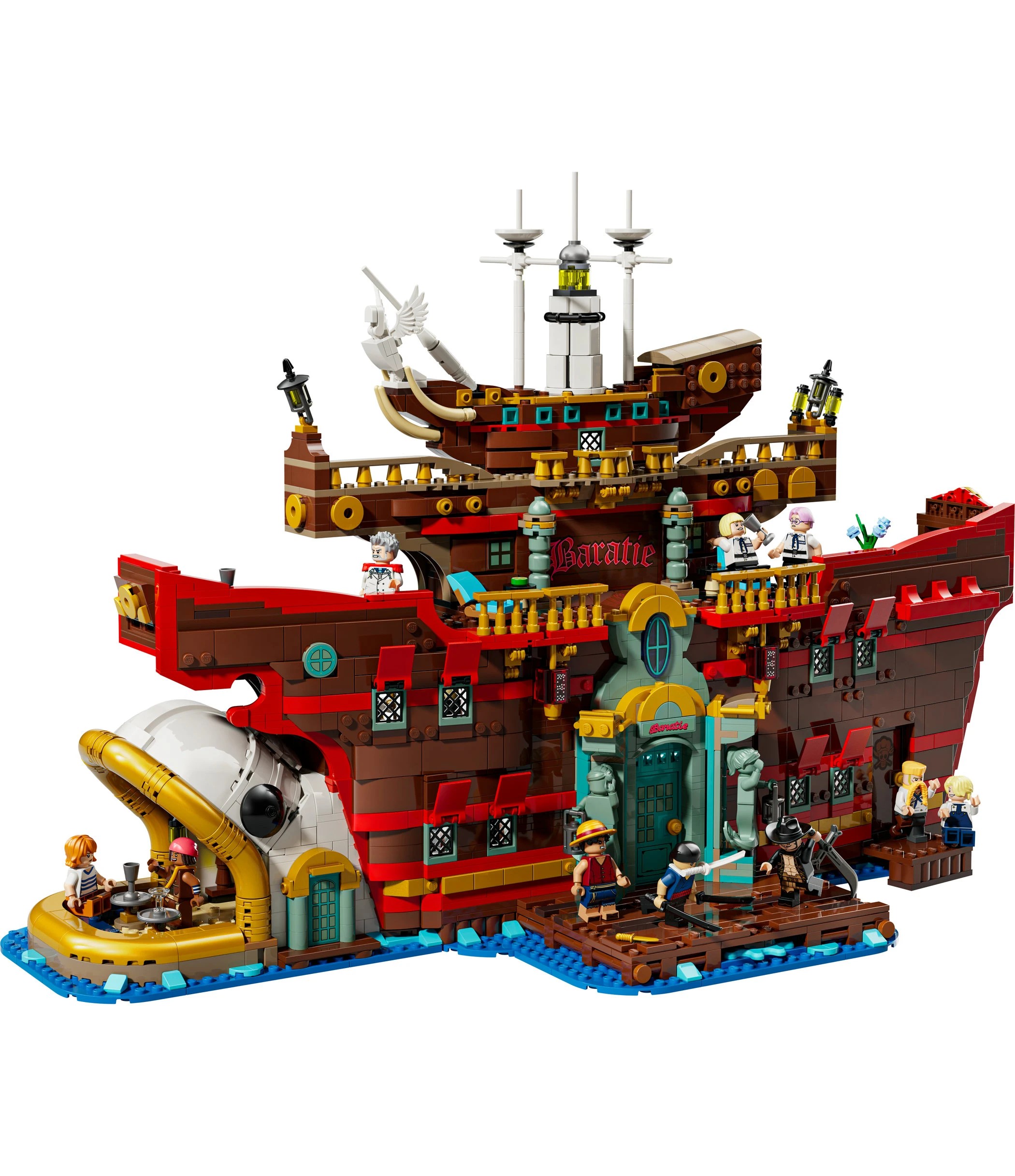 2 LEGO ONE PIECE The Baratie Floating Restaurant 75640, 2 of 10