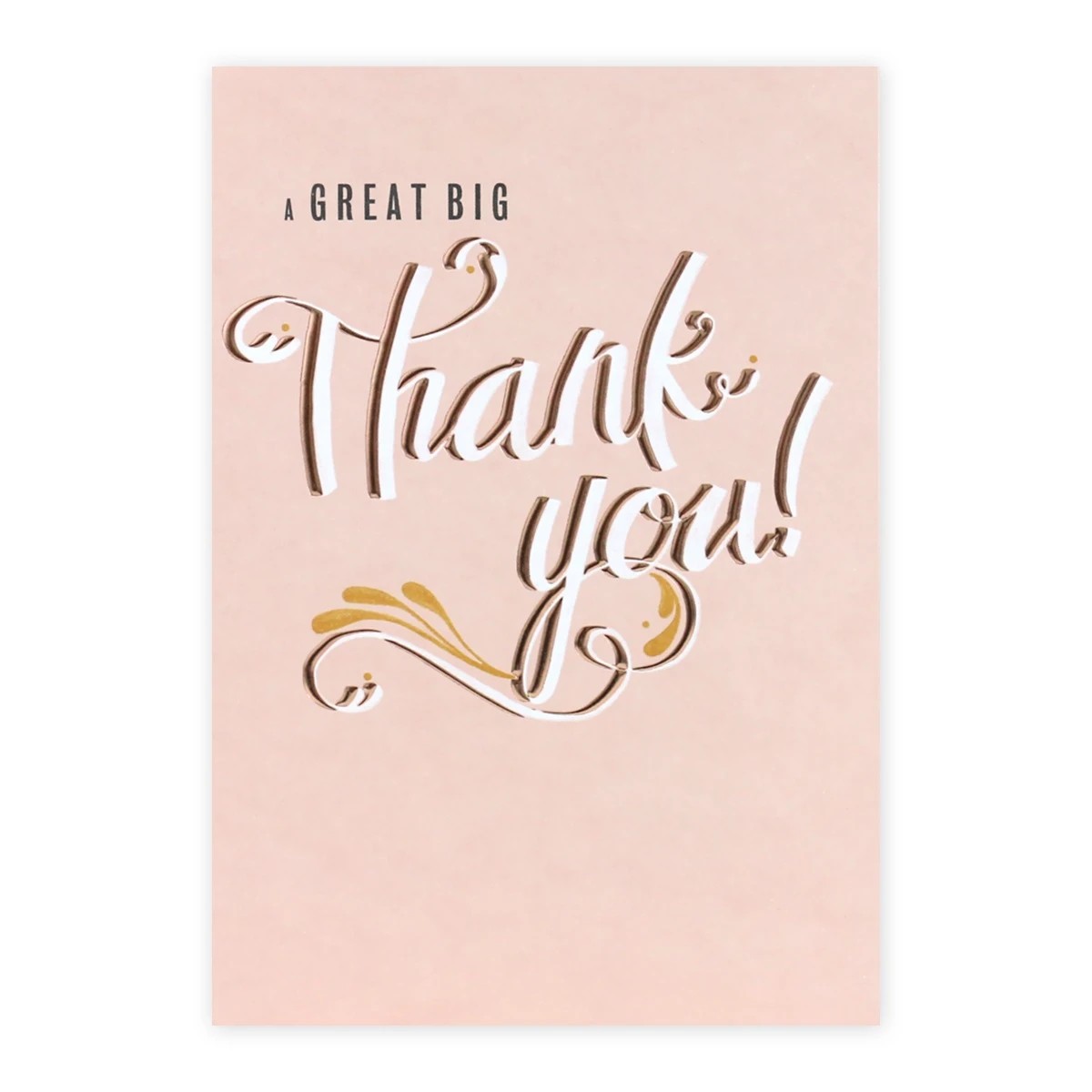 2 Connections from Hallmark Thank You Card - Great Big Thank You, 2 of 2