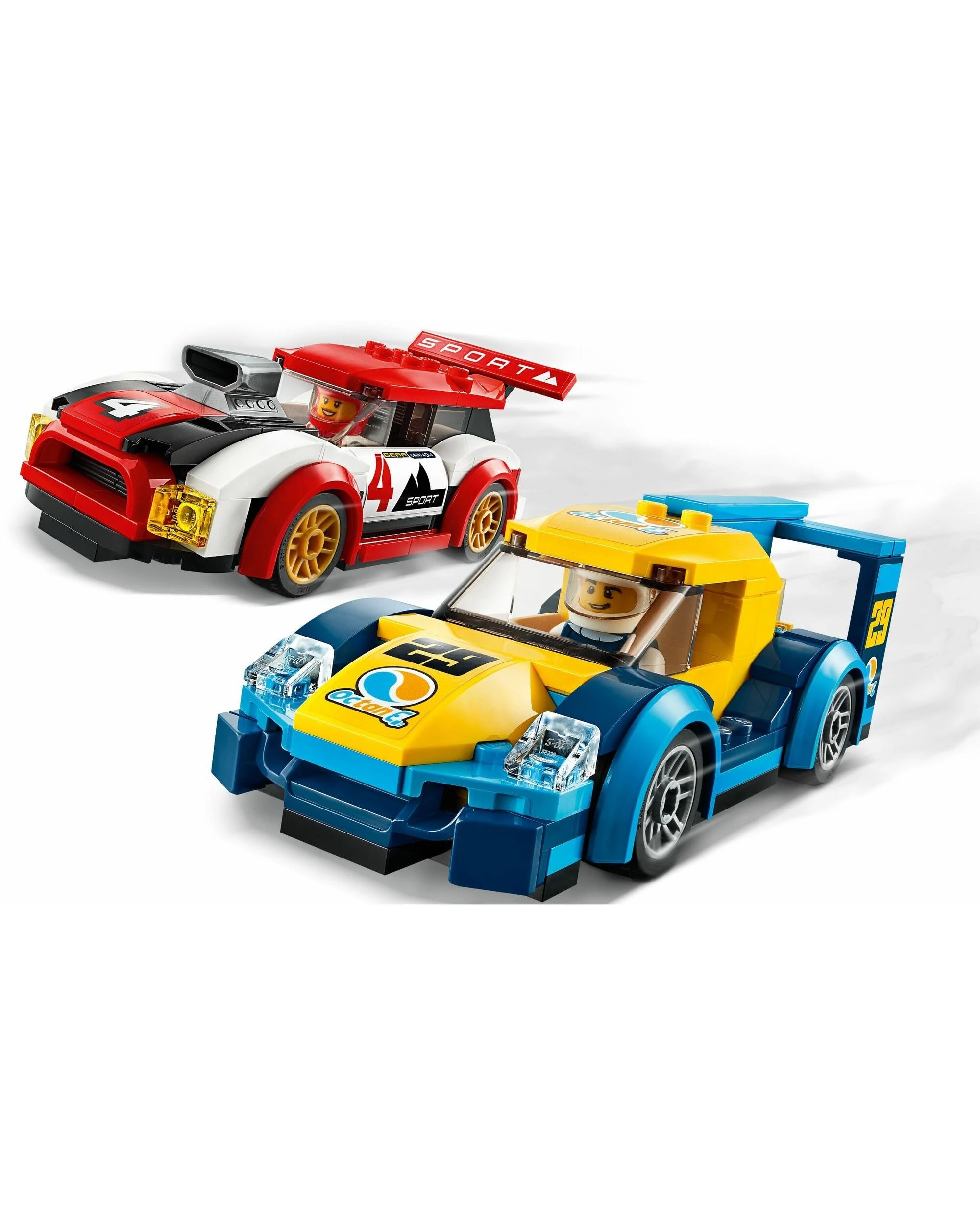 2 LEGO 60256 Racing Cars: Electric vs. Gas Toy Car Set, 2 of 4