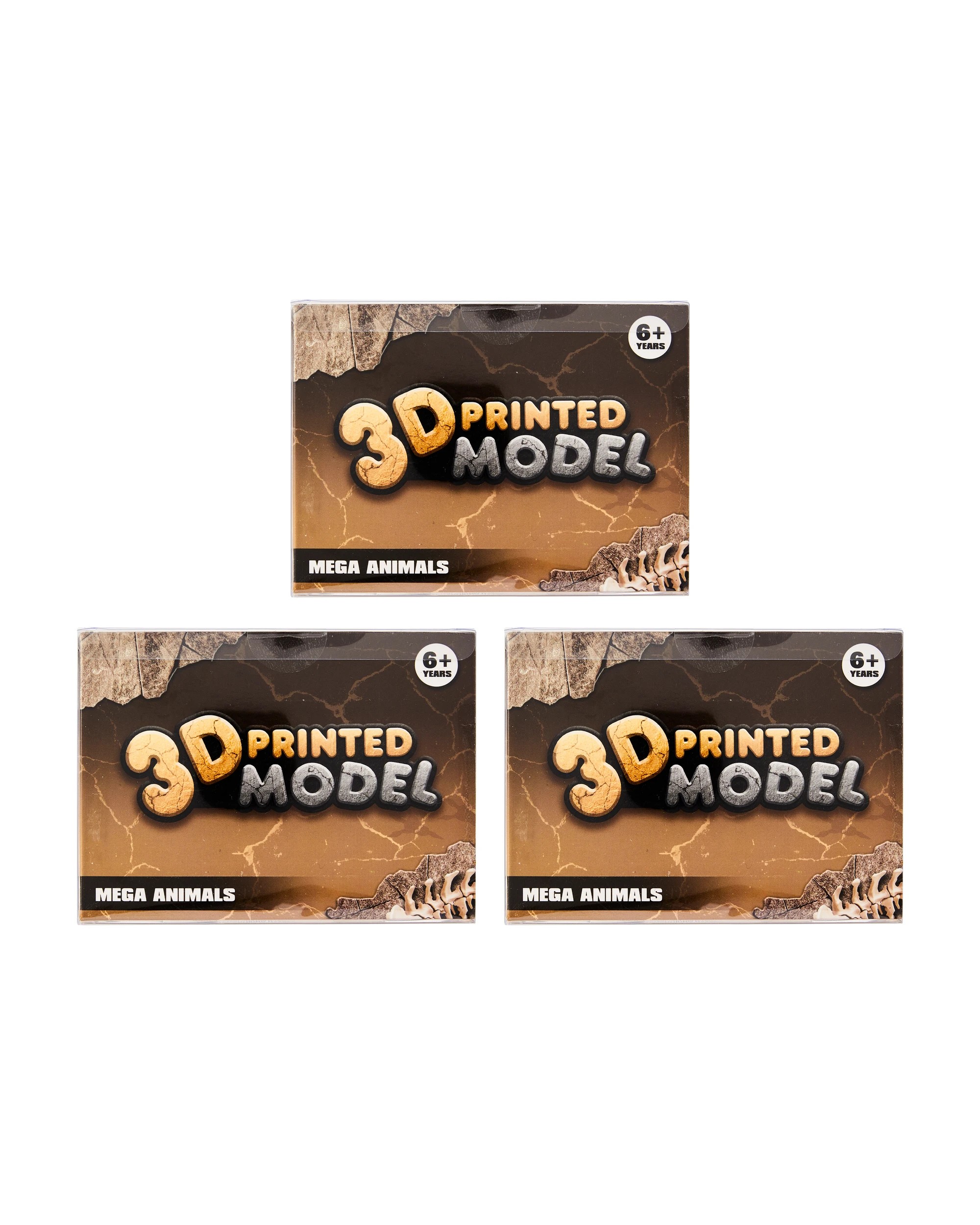 6 3D Printed Model Mega Animals - Assorted, 6 of 6