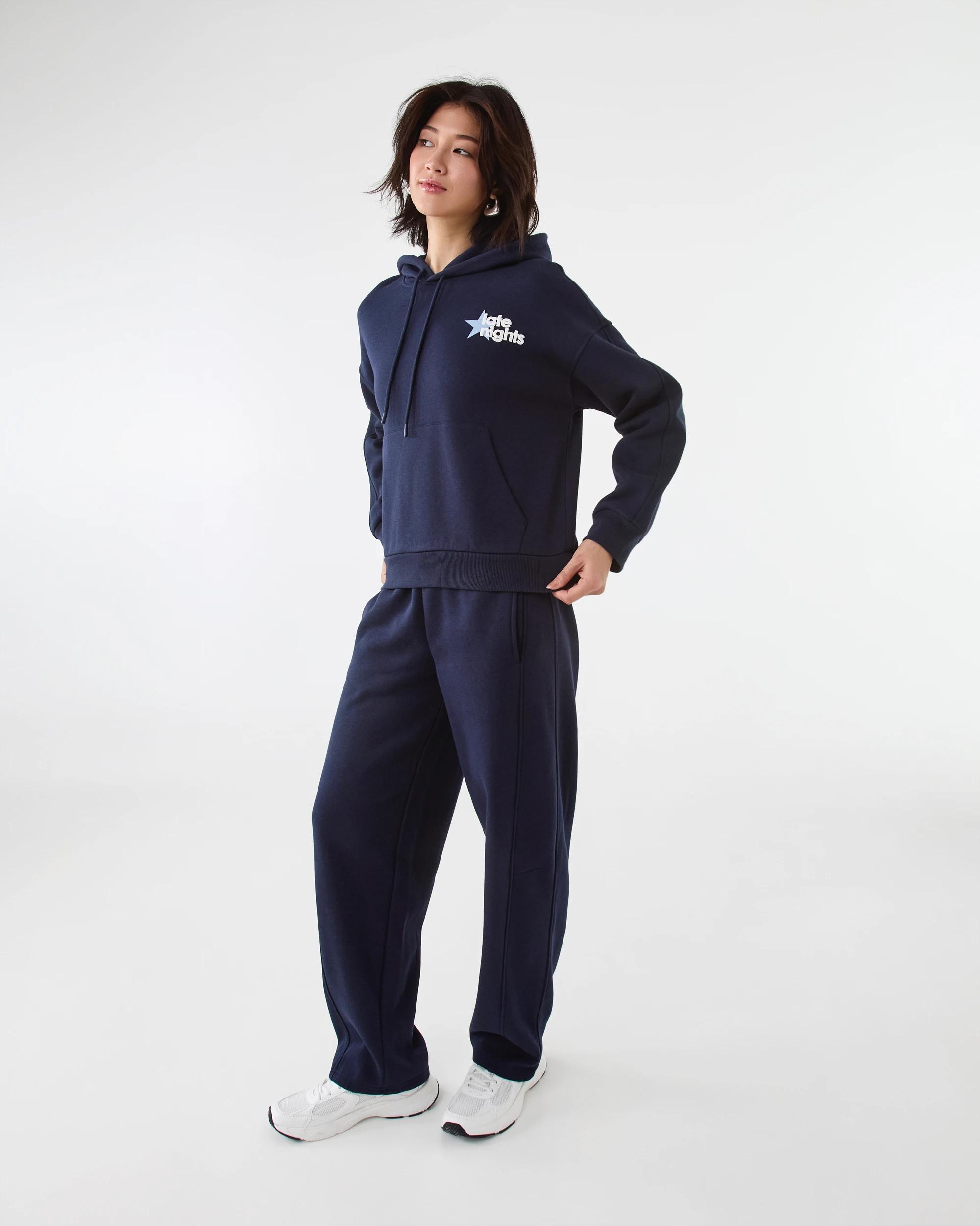 3 Youth Baggy Barrel Trackpants Navy Blaze, 3 of 7