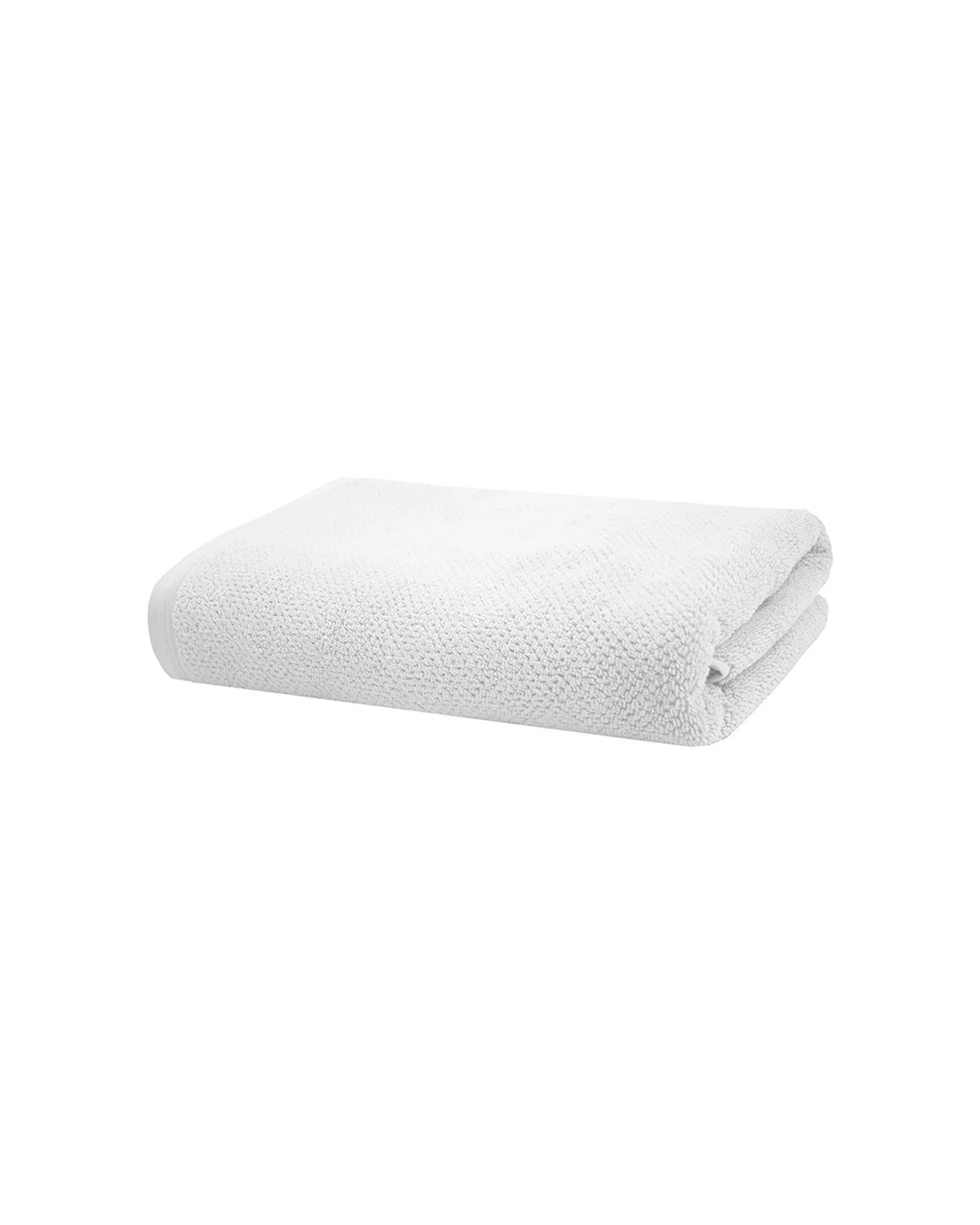 1 Bambury Angove Bath Towel 600gsm Soft Absorbent Cotton - White, 1 of 4