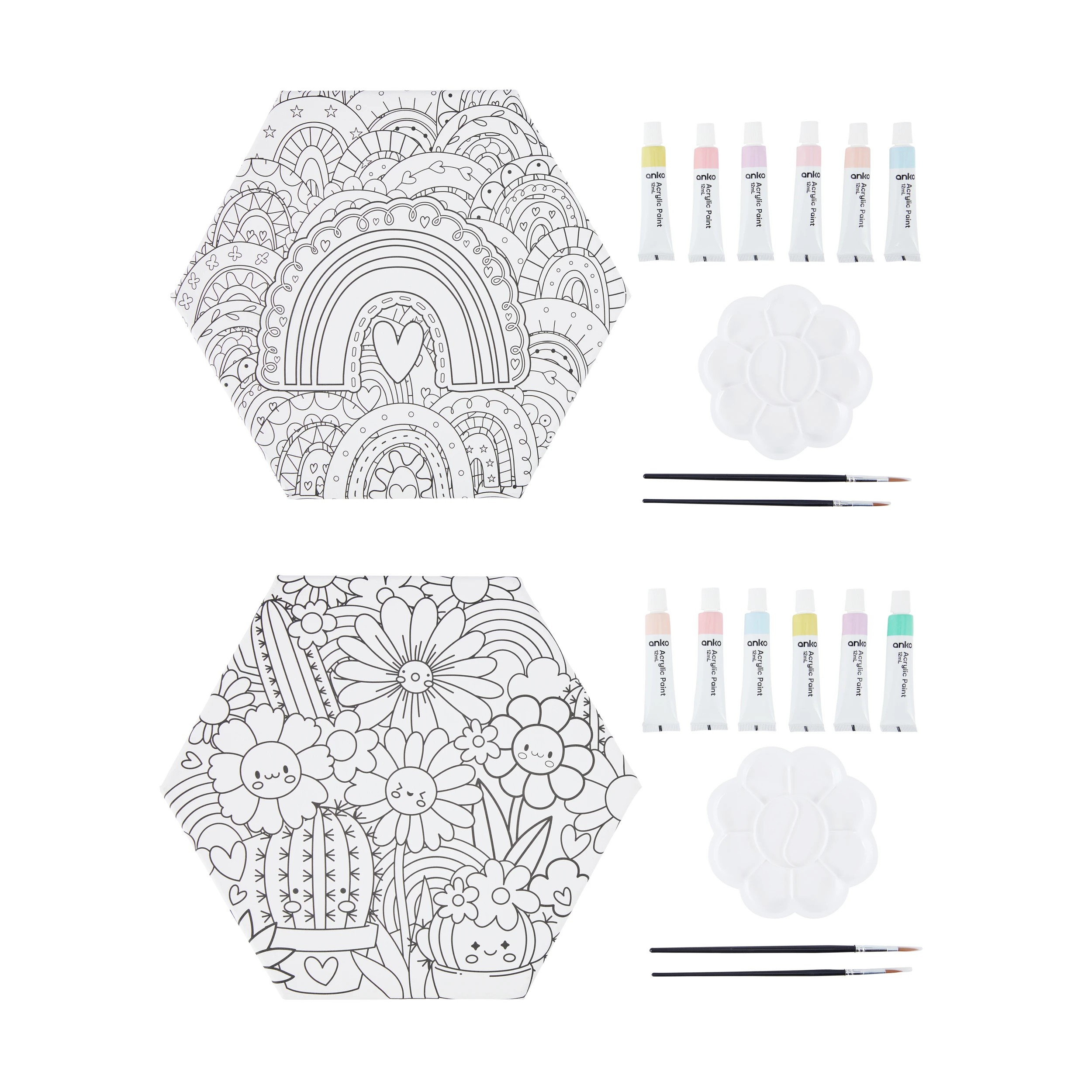 2 Canvas Painting Art Set - Assorted, 2 of 3