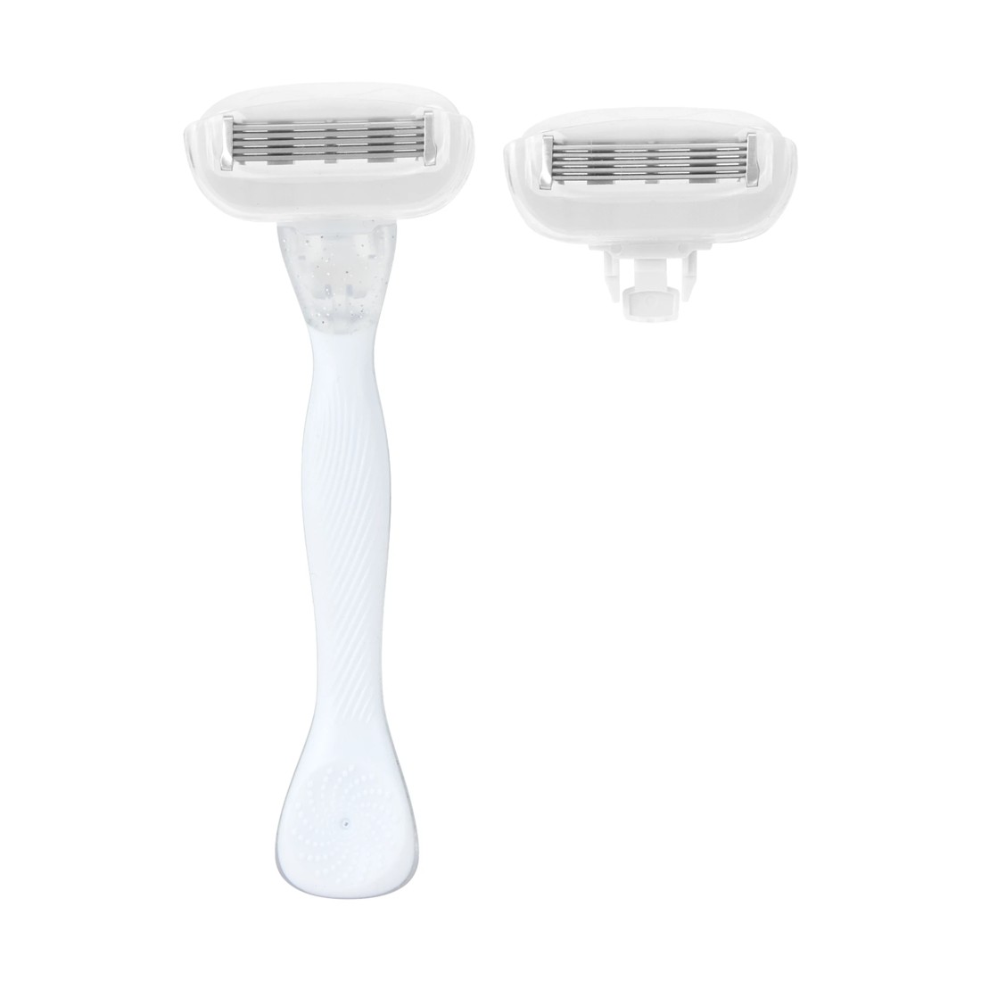 2 OXX Bodycare Smooth Reusable Razor - Glitter, 2 of 5
