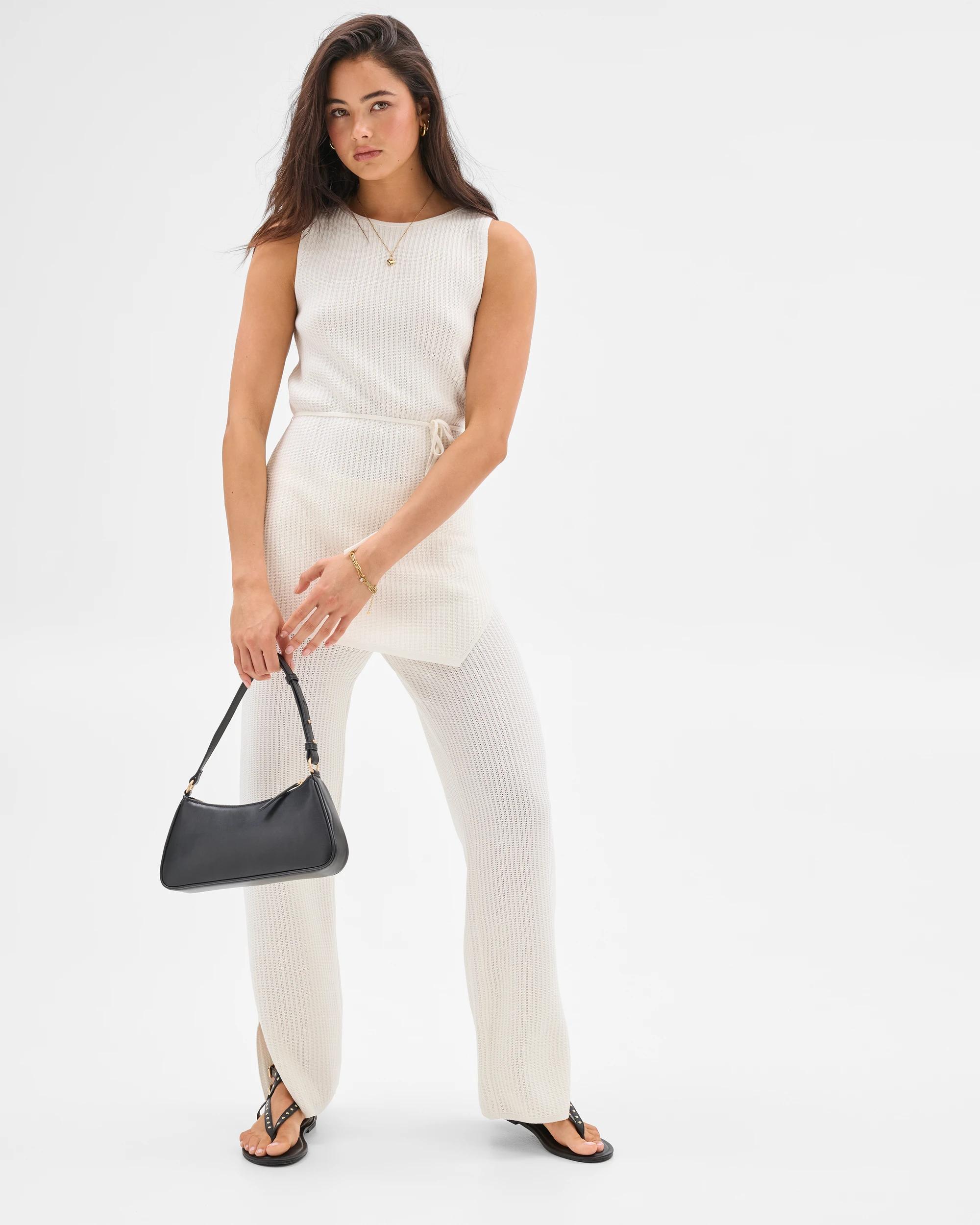 8 Crochet Straight Leg Pants - Lily Loves JET STREAM, 8 of 8