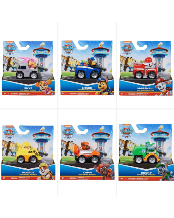 PAW Patrol Pup Squad Racers - Assorted