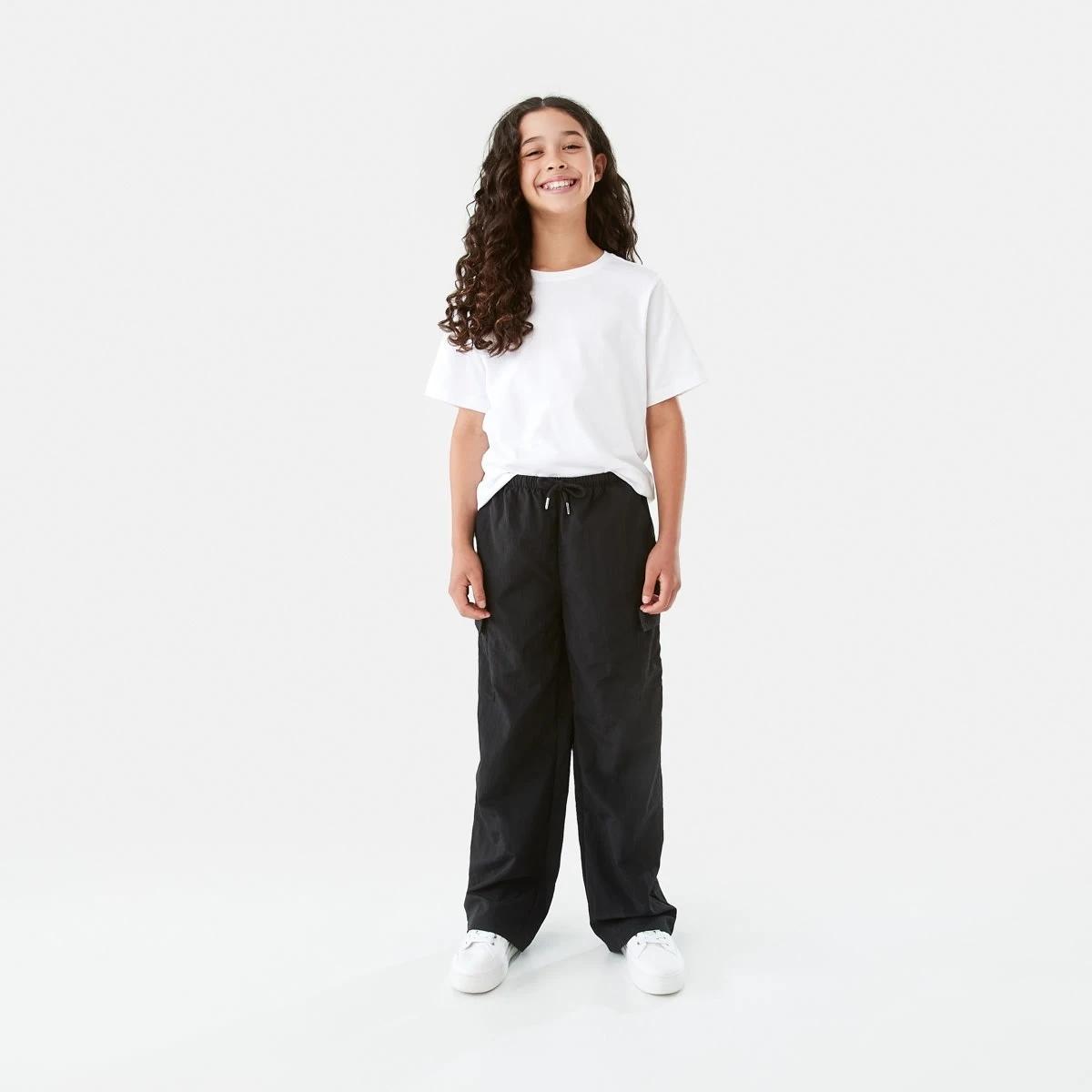 6 Parachute Pants Black, 6 of 9