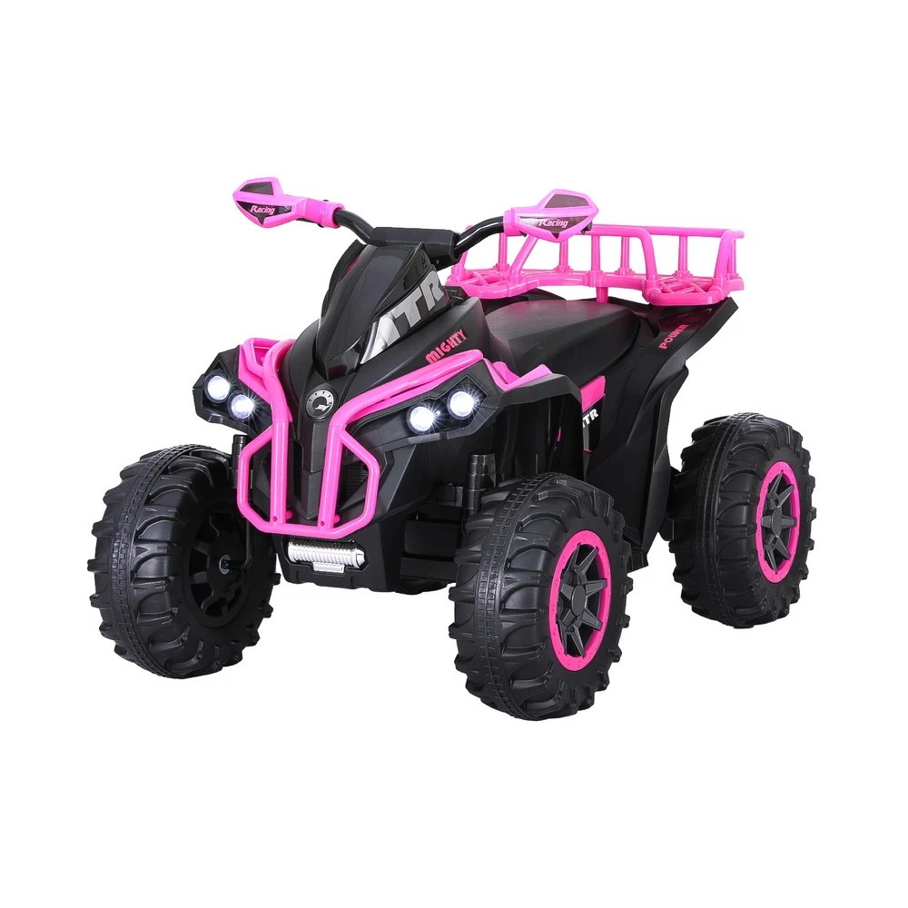 1 Rigo Kids Ride On Car ATV Quad Motorbike Storage Rack Electric Toys 12V - Pink, 1 of 6