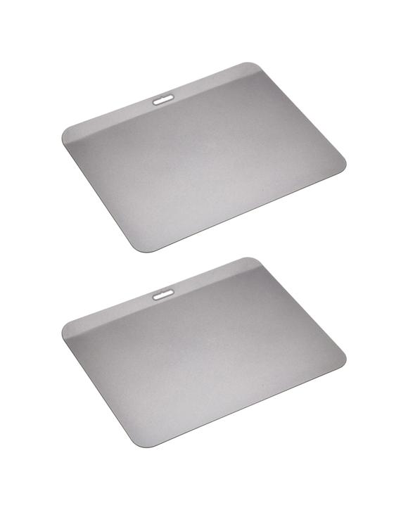 MasterCraft 2x 35x28cm Heavy Base Baking Sheet Set - Grey