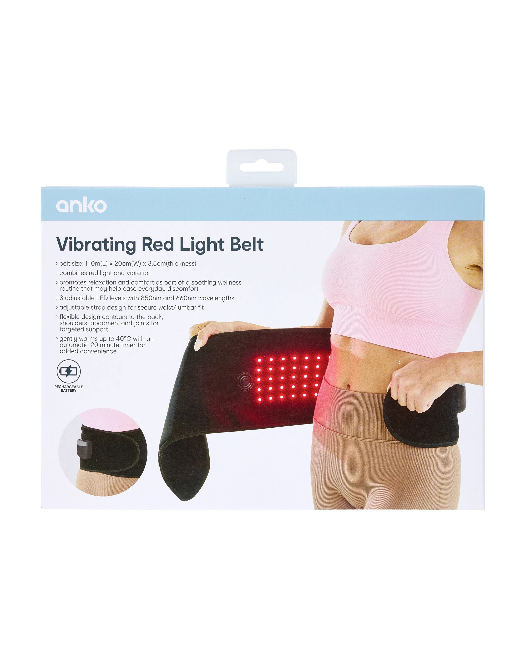 8 Vibrating Red Light Belt, 8 of 8