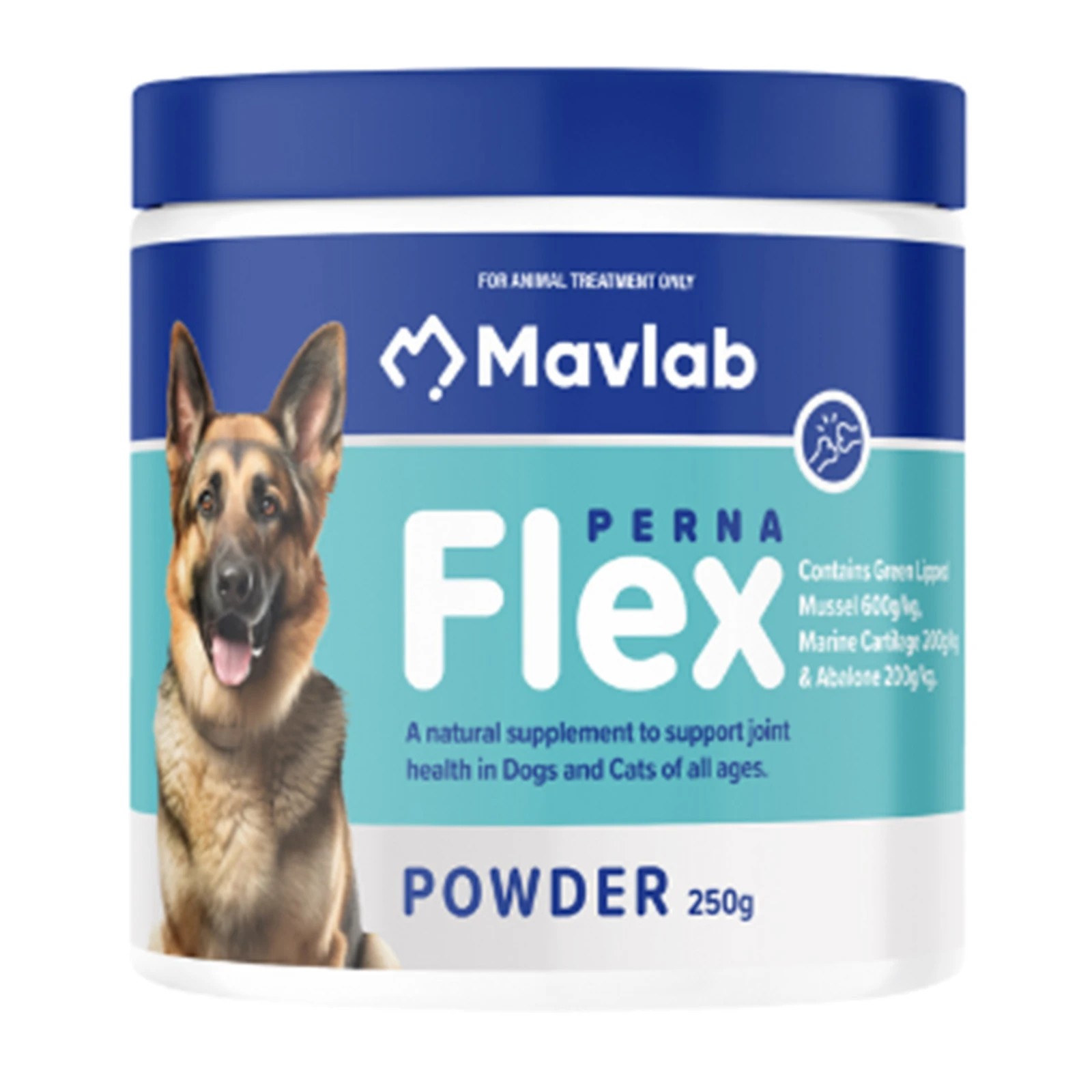 1 PERNAFlex (Pernaease) Powder - Joint Health Supplement for Dogs & Cats - 250gm, 1 of 2