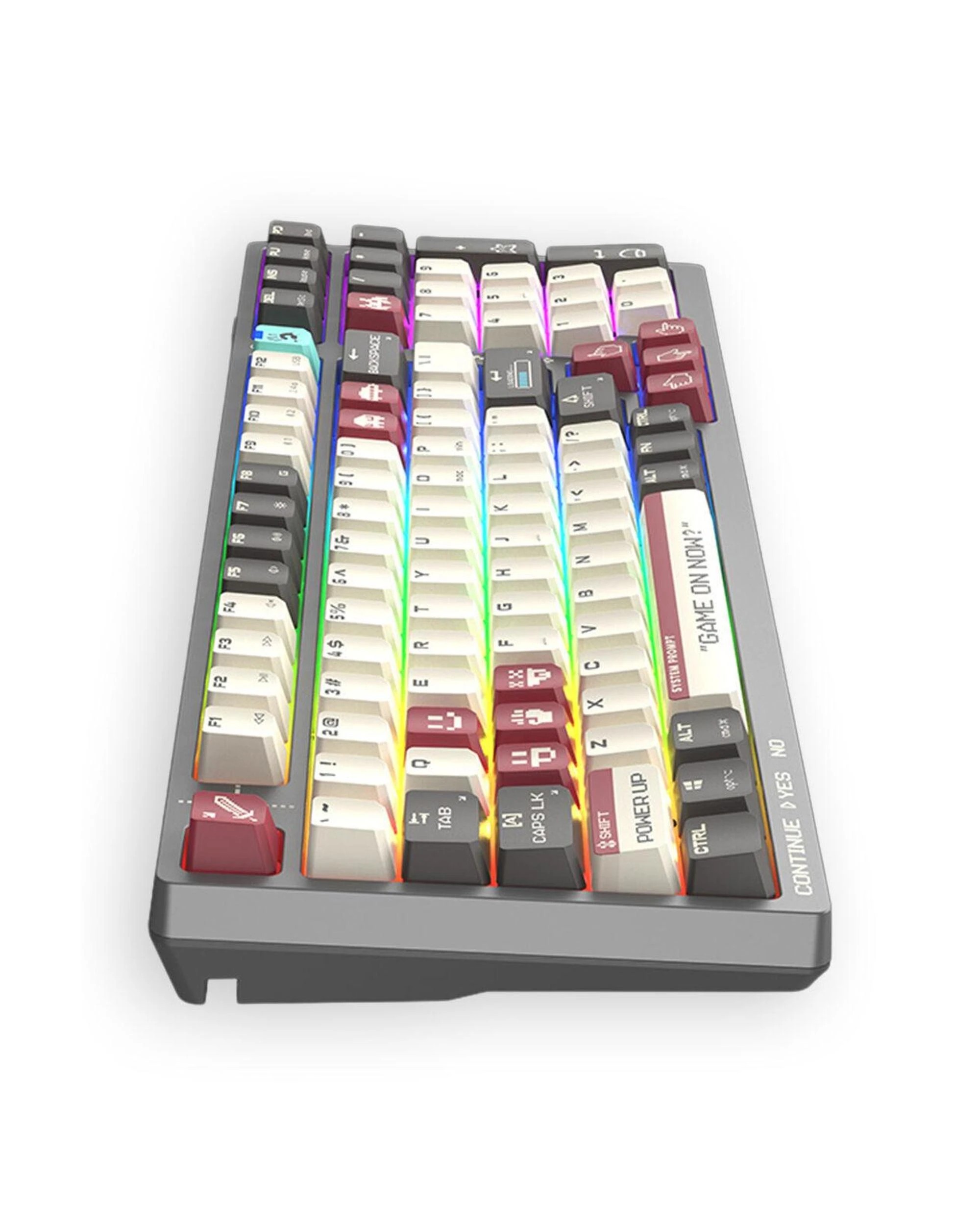 5 Bloody WS98 Pixels Red 80% Dual Core Wireless Mechanical Keyboard, 5 of 5