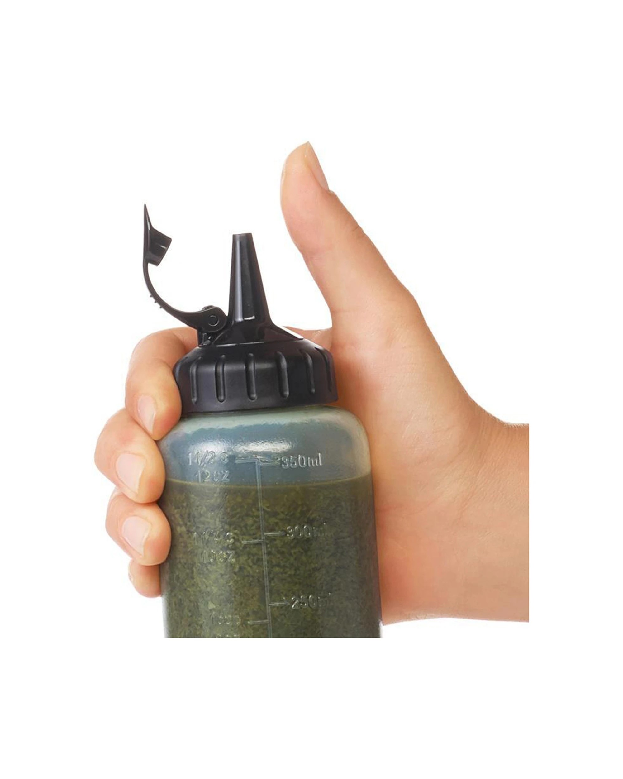 2 Oxo Chefs Squeeze Bottle Medium Sauce Dispenser With Measurement Markings - Black, 2 of 6