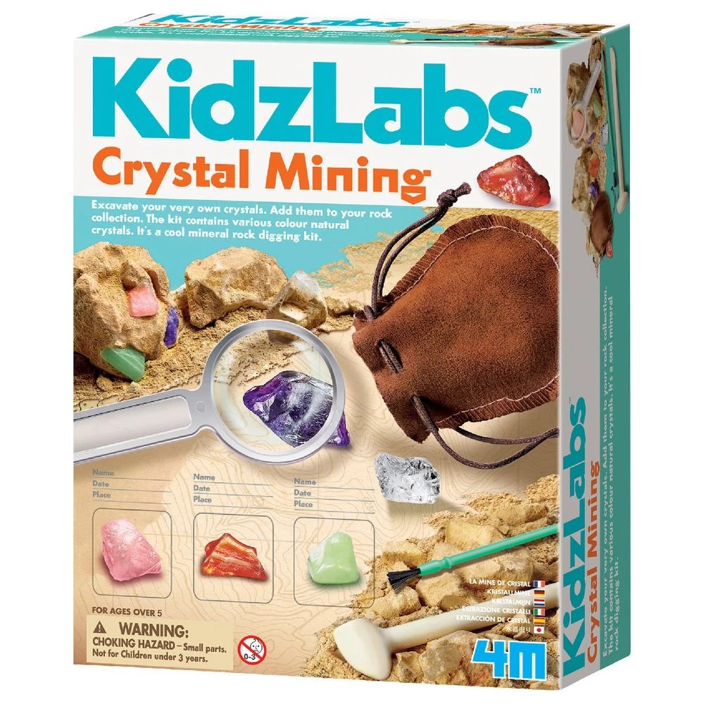 2 4M Kidzlabs Crystal Mining Kit, 2 of 4