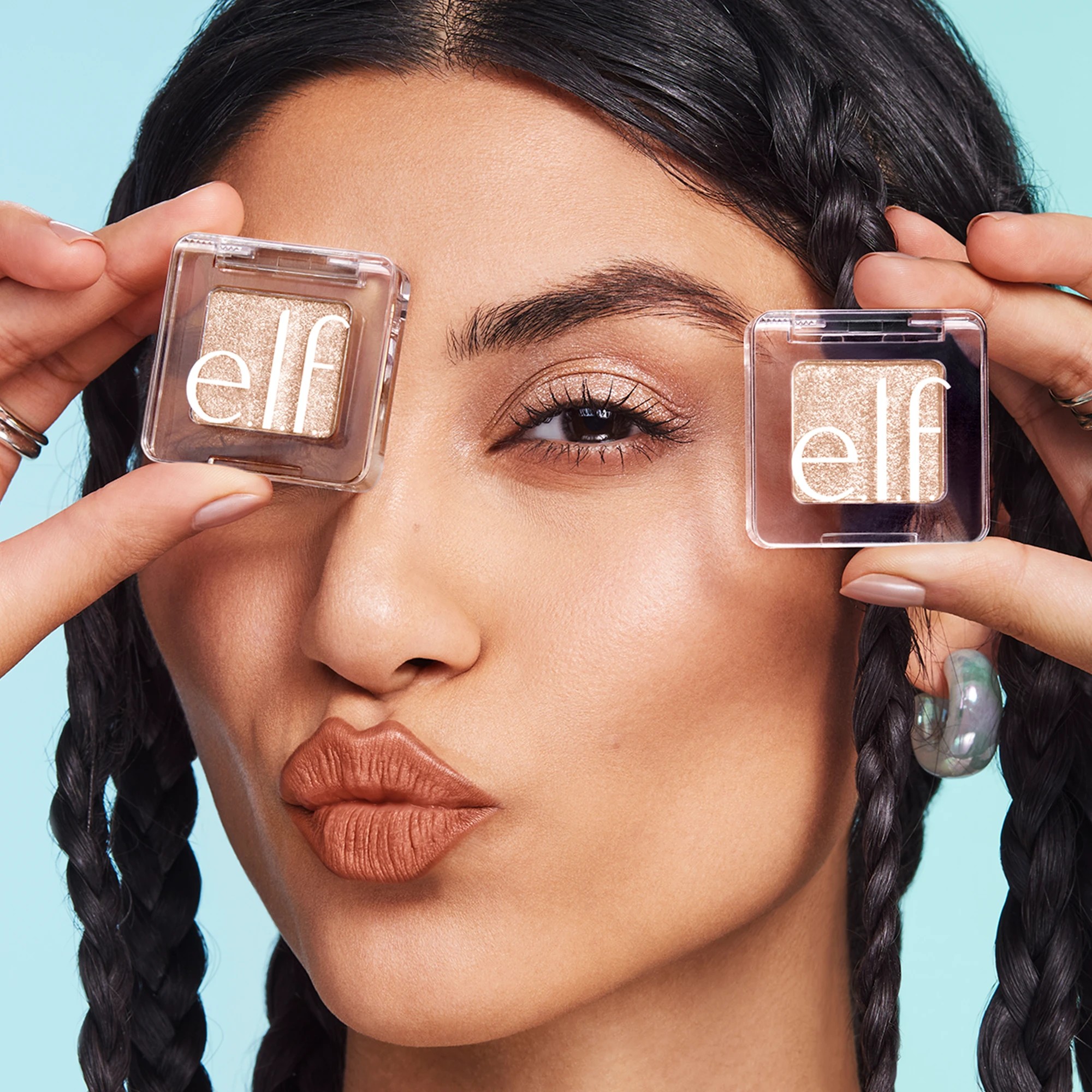 7 e.l.f. Fine as Fleck Glitter Eyeshadow - Champagne Showers, 7 of 8