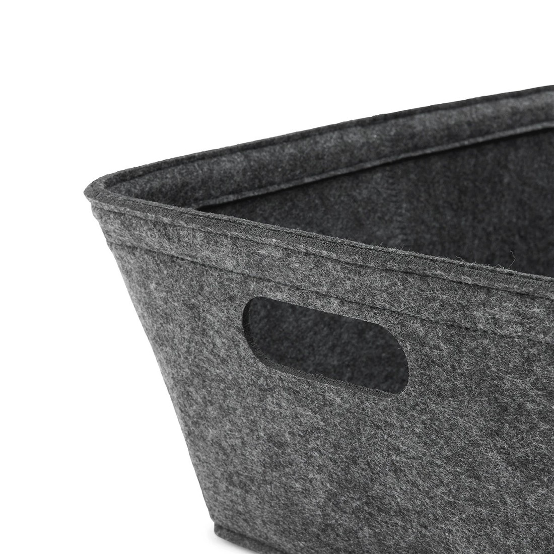 7 Felt Tub - Small, Charcoal, 7 of 10