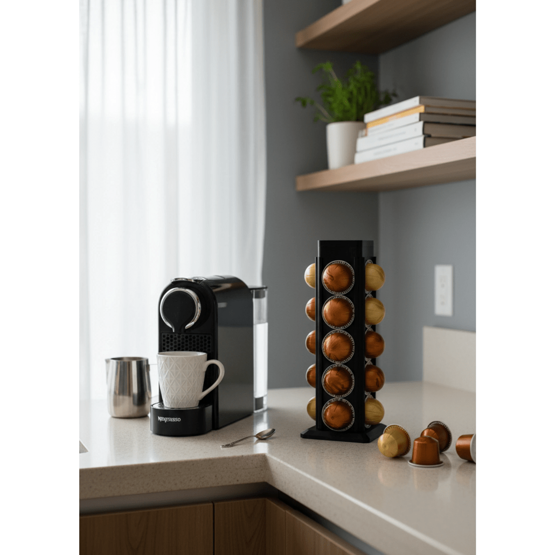 3 BR Home 20-Pod Coffee Holder for Nespresso Vertuo Pods, 3 of 5