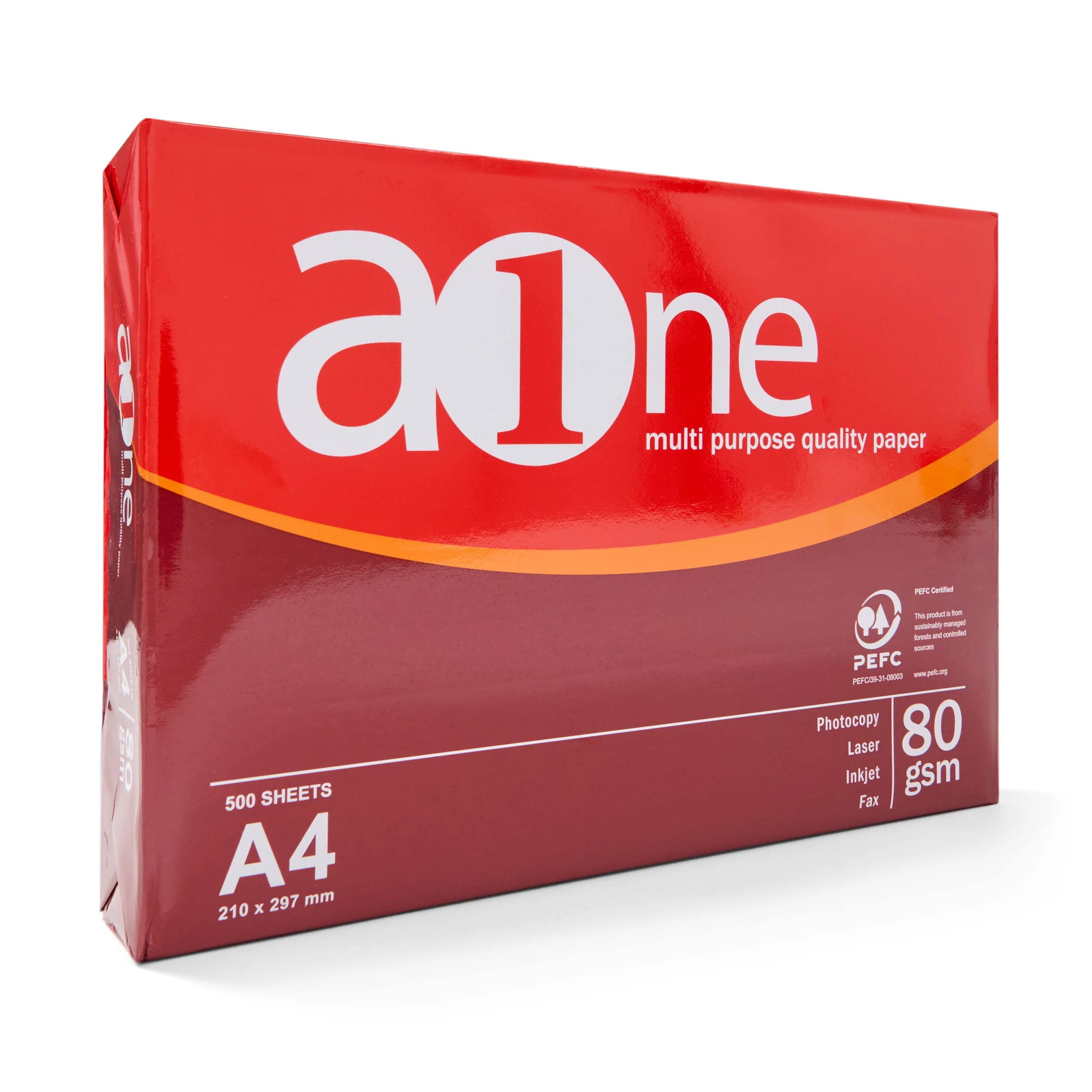 3 A-One Copy Paper 80GSM Carton - 5 Reams, 3 of 3