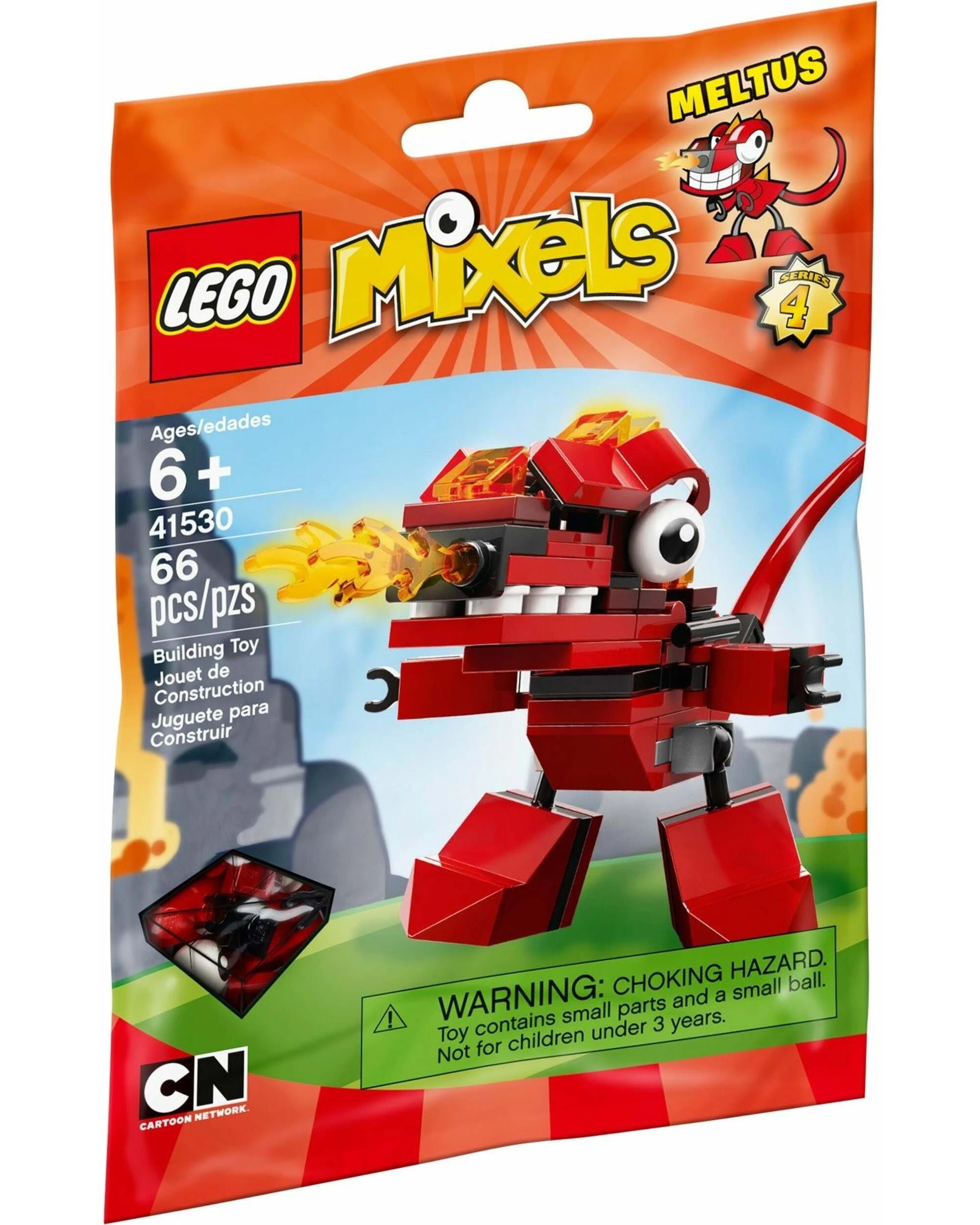1 LEGO 41530 Meltus - Mixels Infernites Fire Tribe Figure, 1 of 1