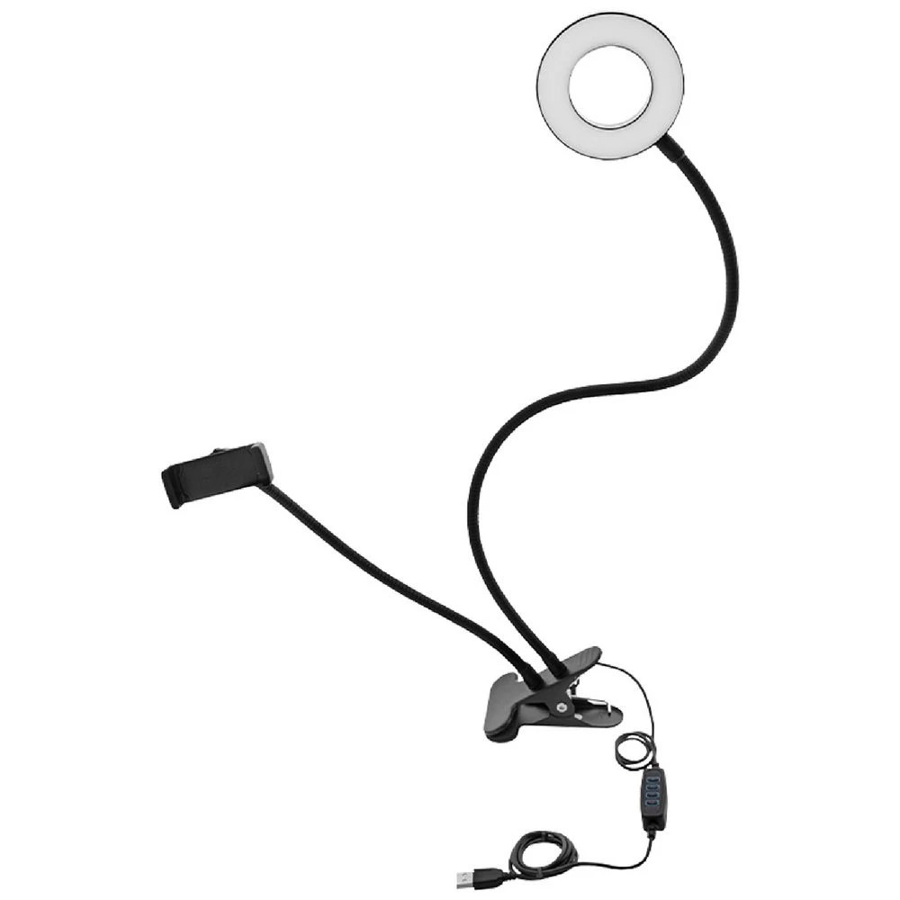 3 Otto Desk Clamp Ring Light and Phone Holder, 3 of 4