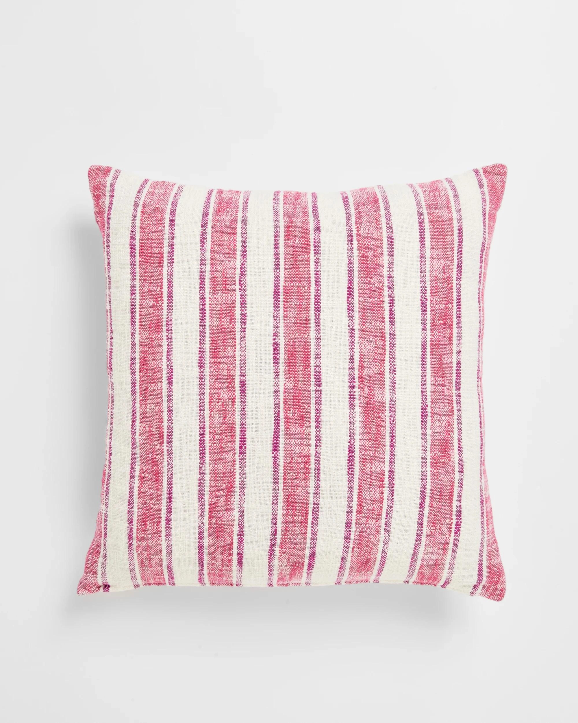 1 Target Anyston Stripe Cushion - Pink, 1 of 2