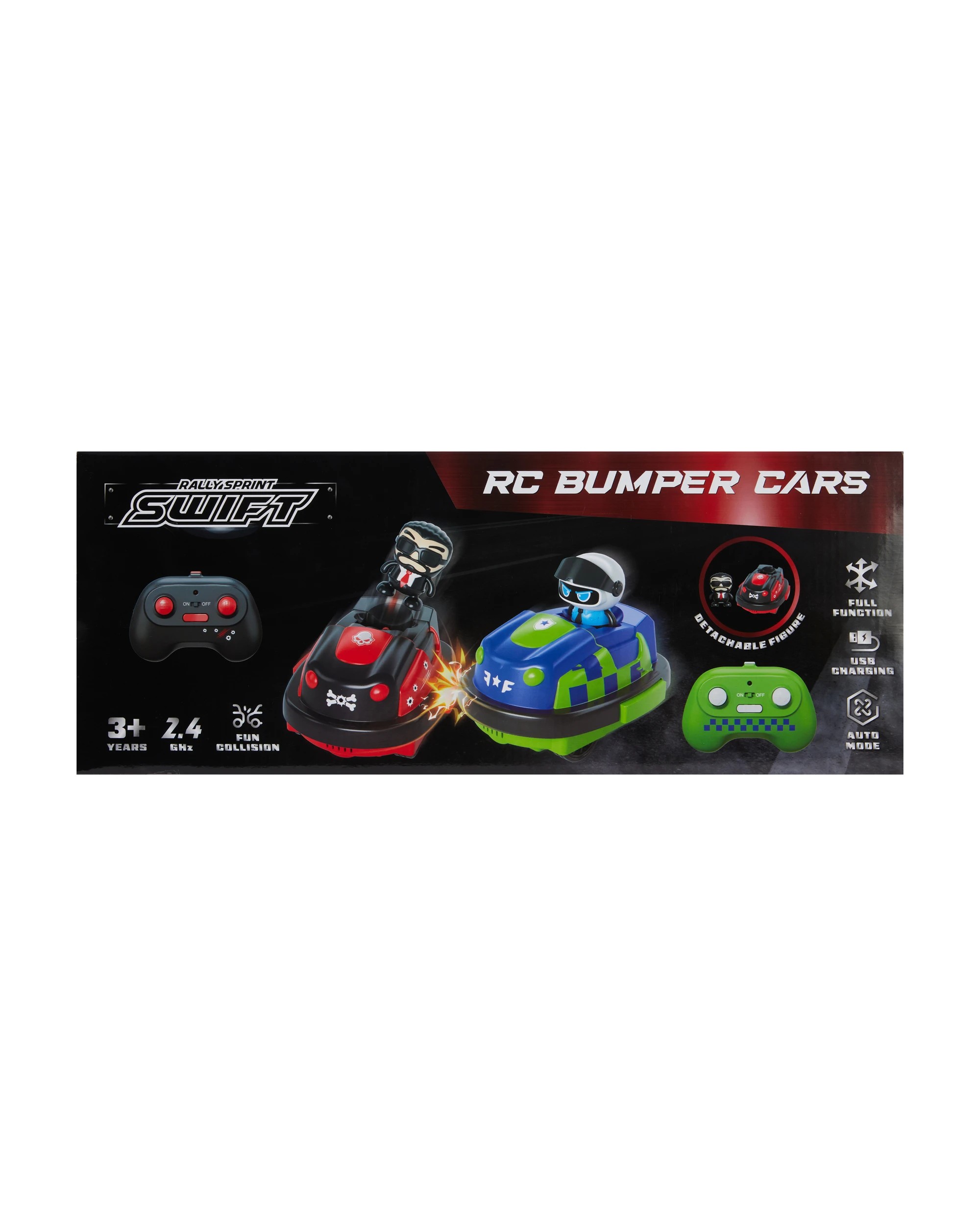 8 Rally Sprint Swift Remote Control Bumper Cars, 8 of 8