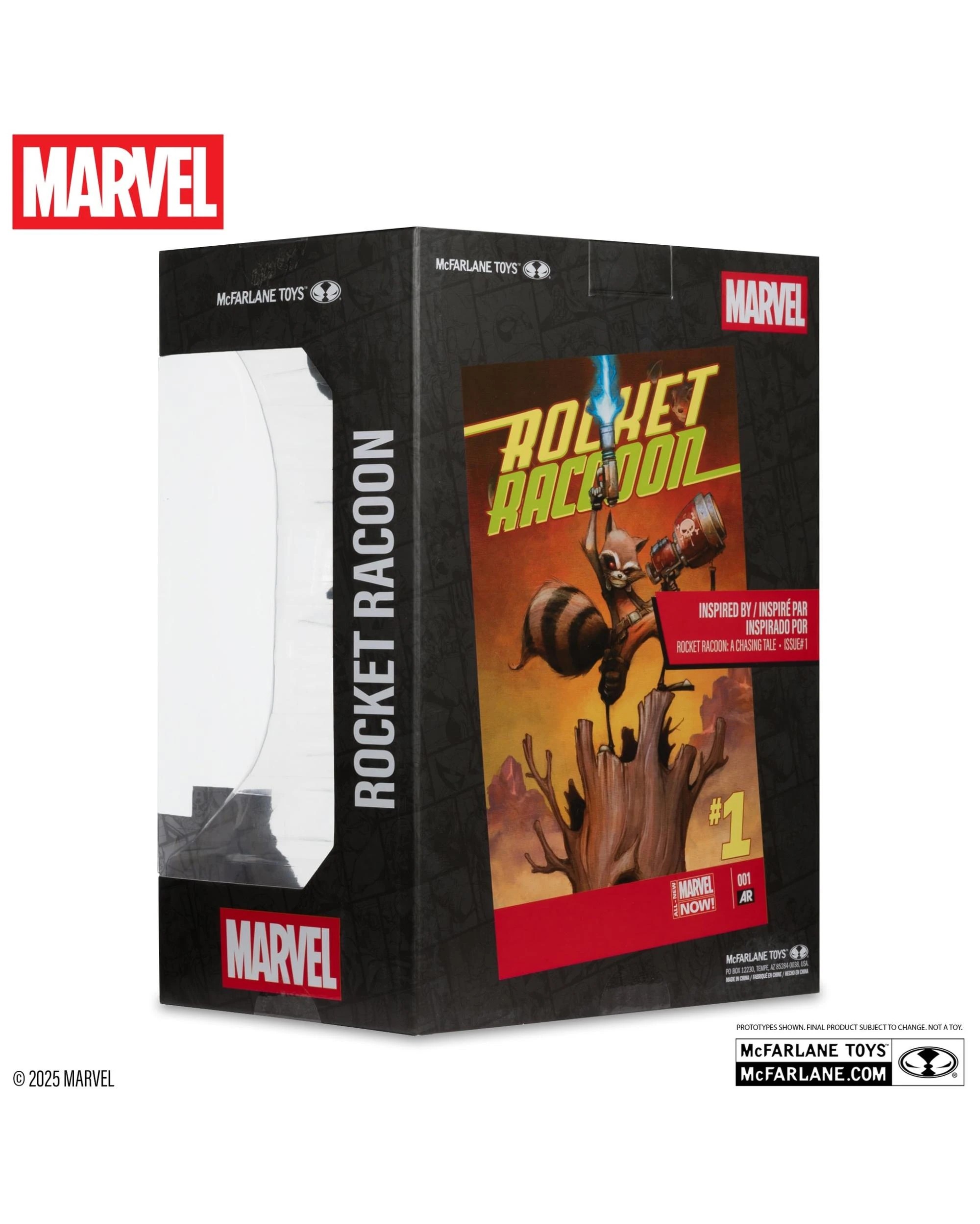 10 Marvel Rocket Raccoon #1 Chasing Tale 1:6 Scale Figure, 10 of 10
